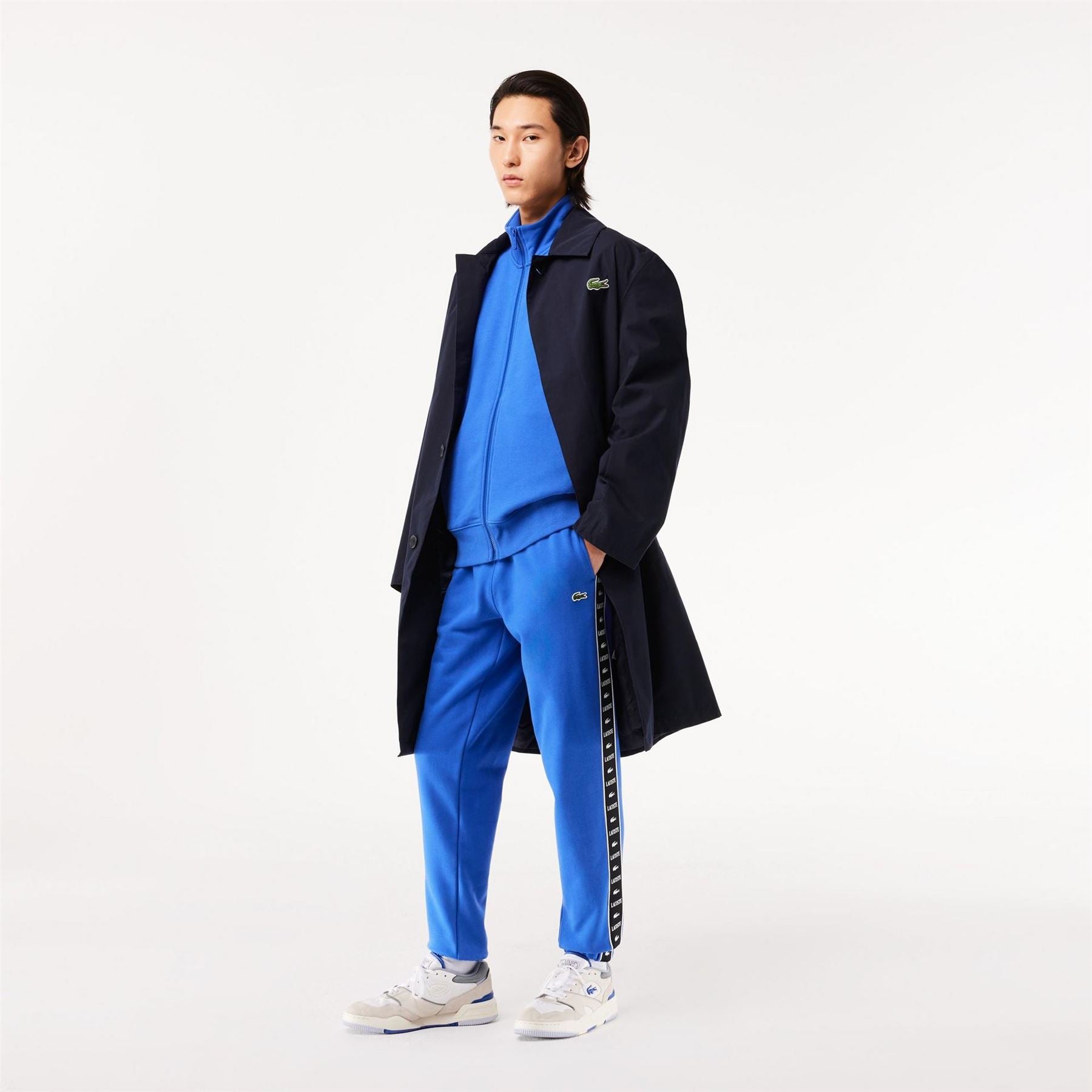 Lacoste Solid Patterned Slim Sweatpants