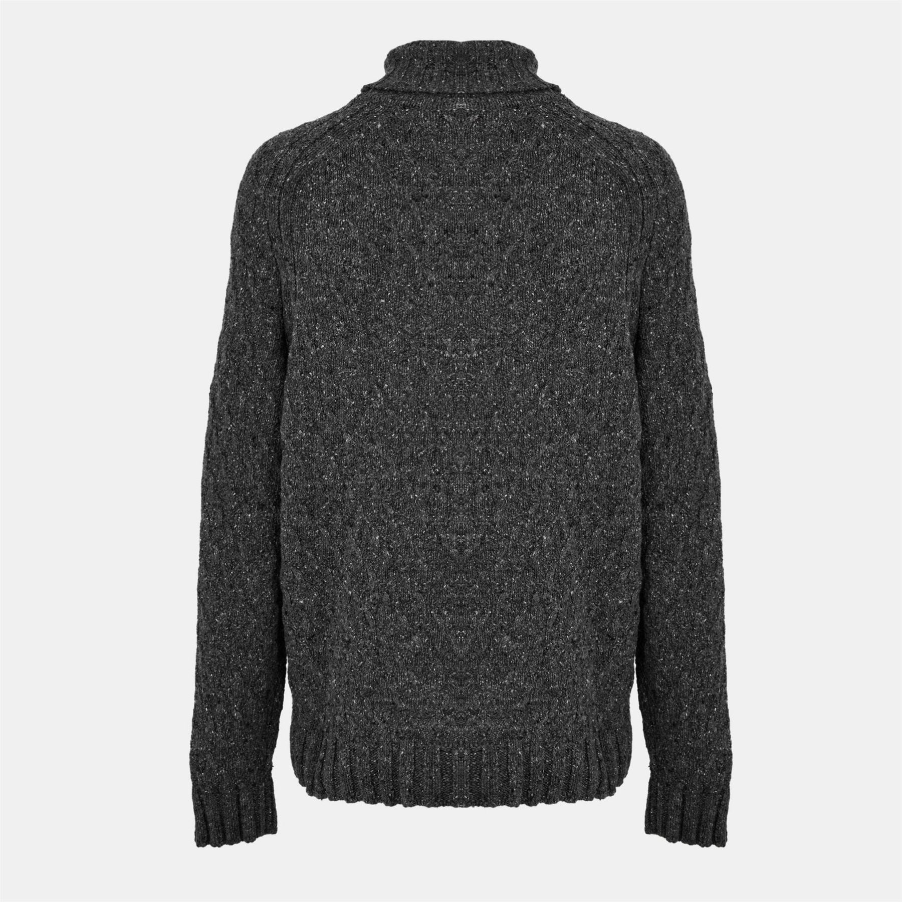 Hugo Mock Neck Long Sleeve Regular Fit Sweater