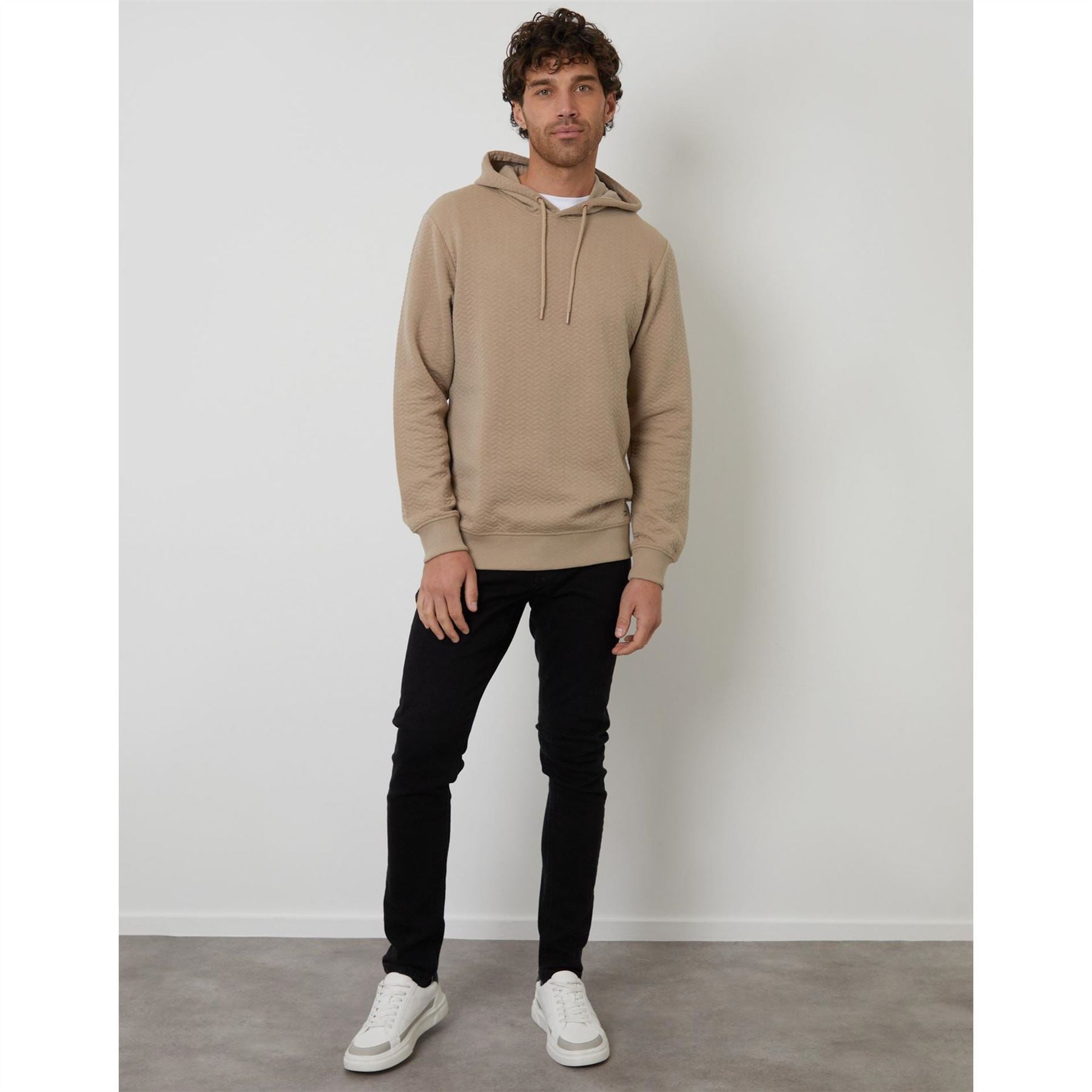 Threadbare Delta Regular Fit Hooded Sweatshirt