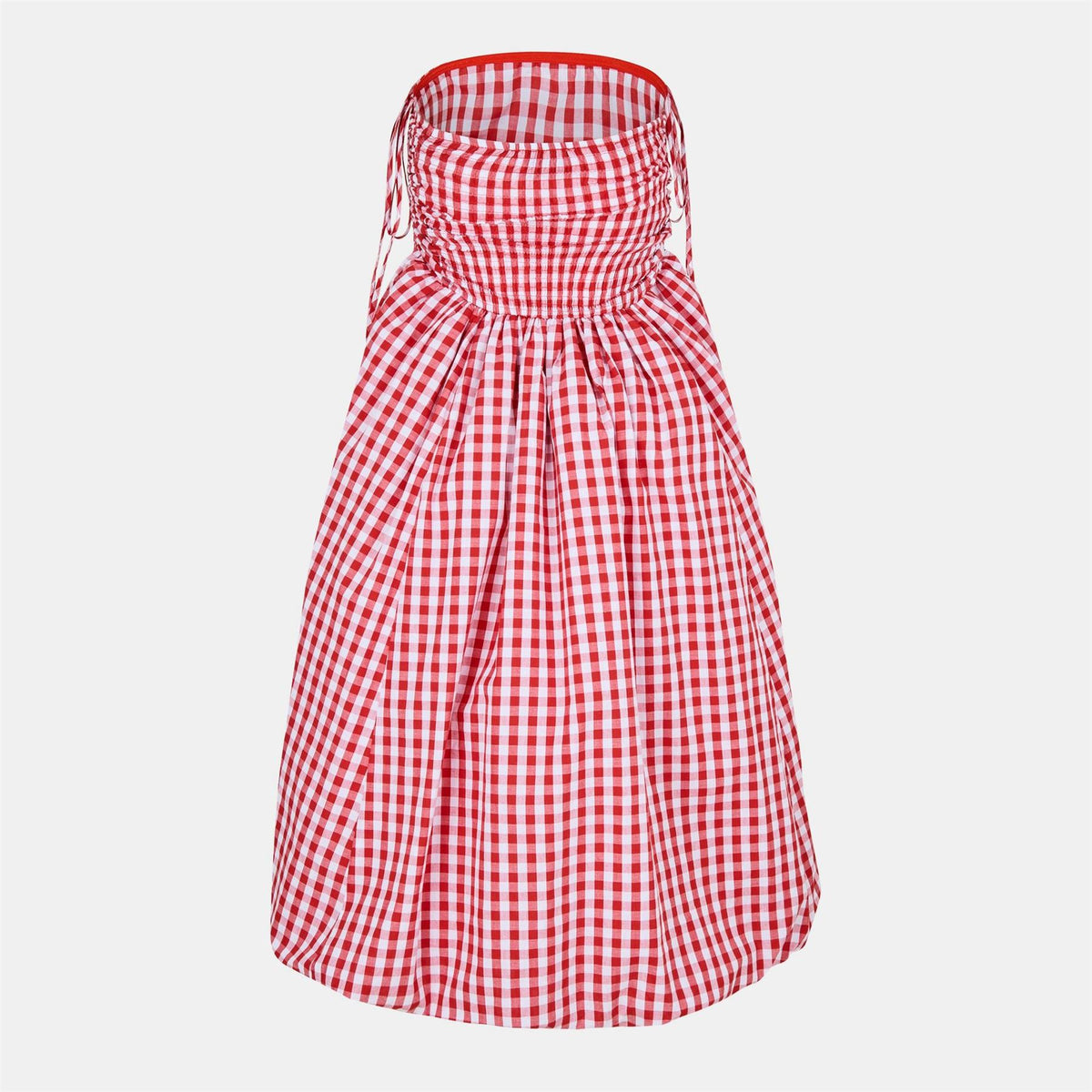 AmyLynn Amy Lynn Alexa Shoulder Tie Ultra Mini Peplum Dress