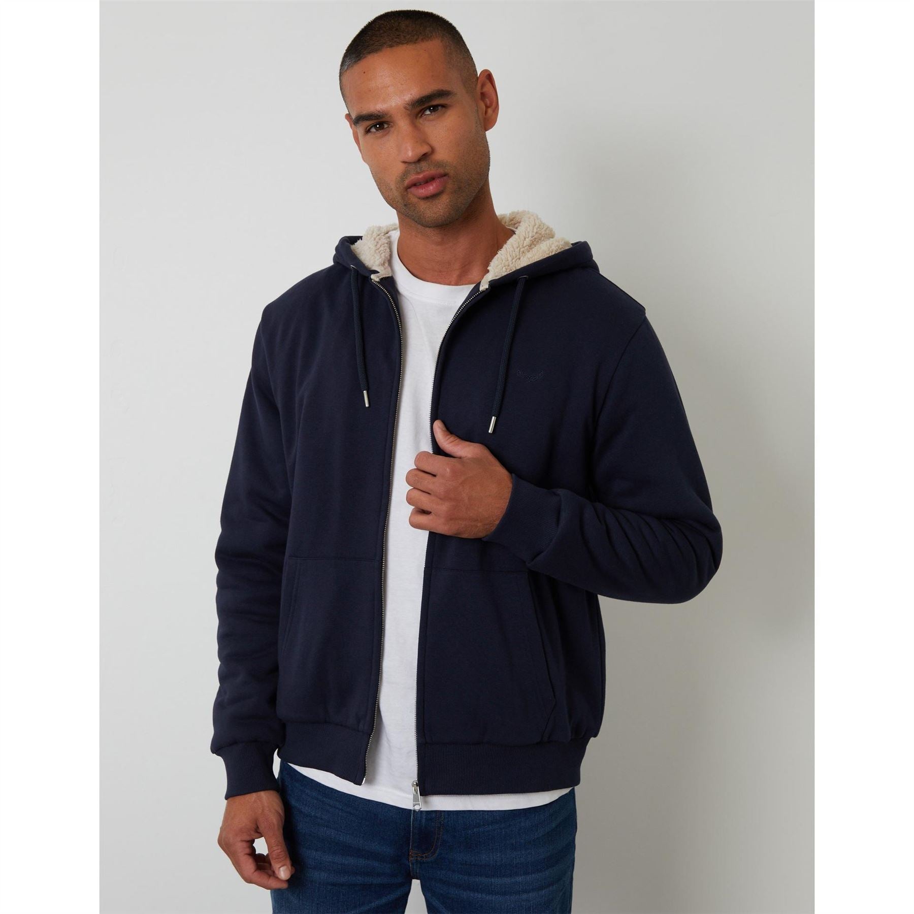 Threadbare Tb Tate Zip Hoodie