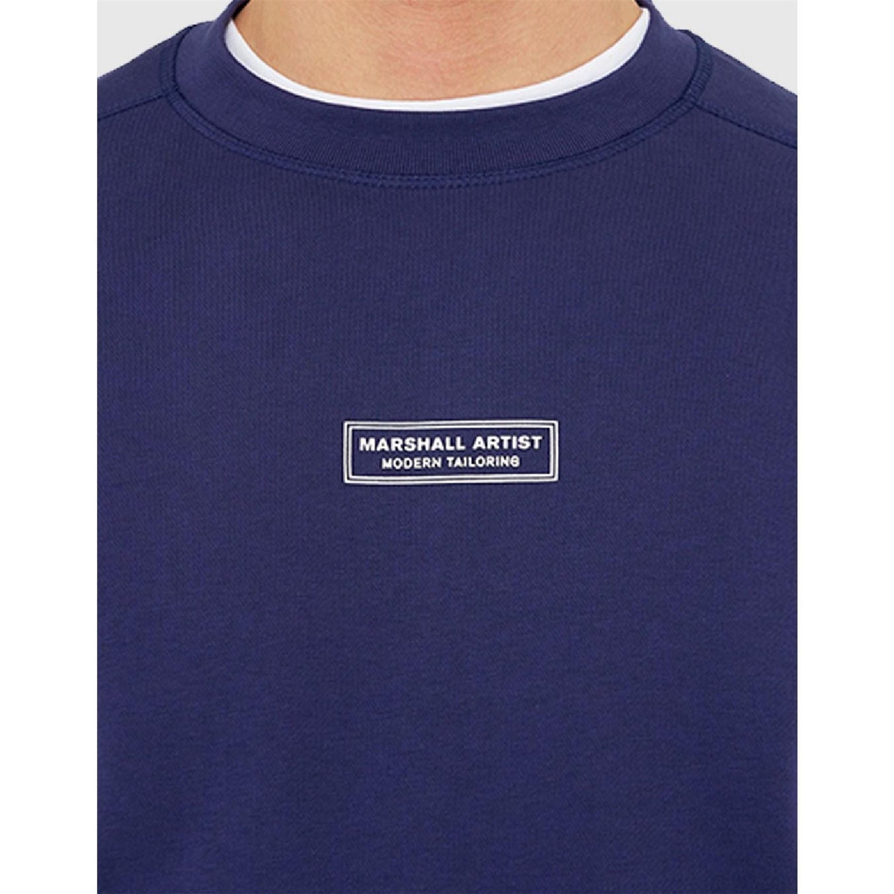 Marshall Artist Siren Crew Neck Ribbed Collar Long Sleeve Sweater