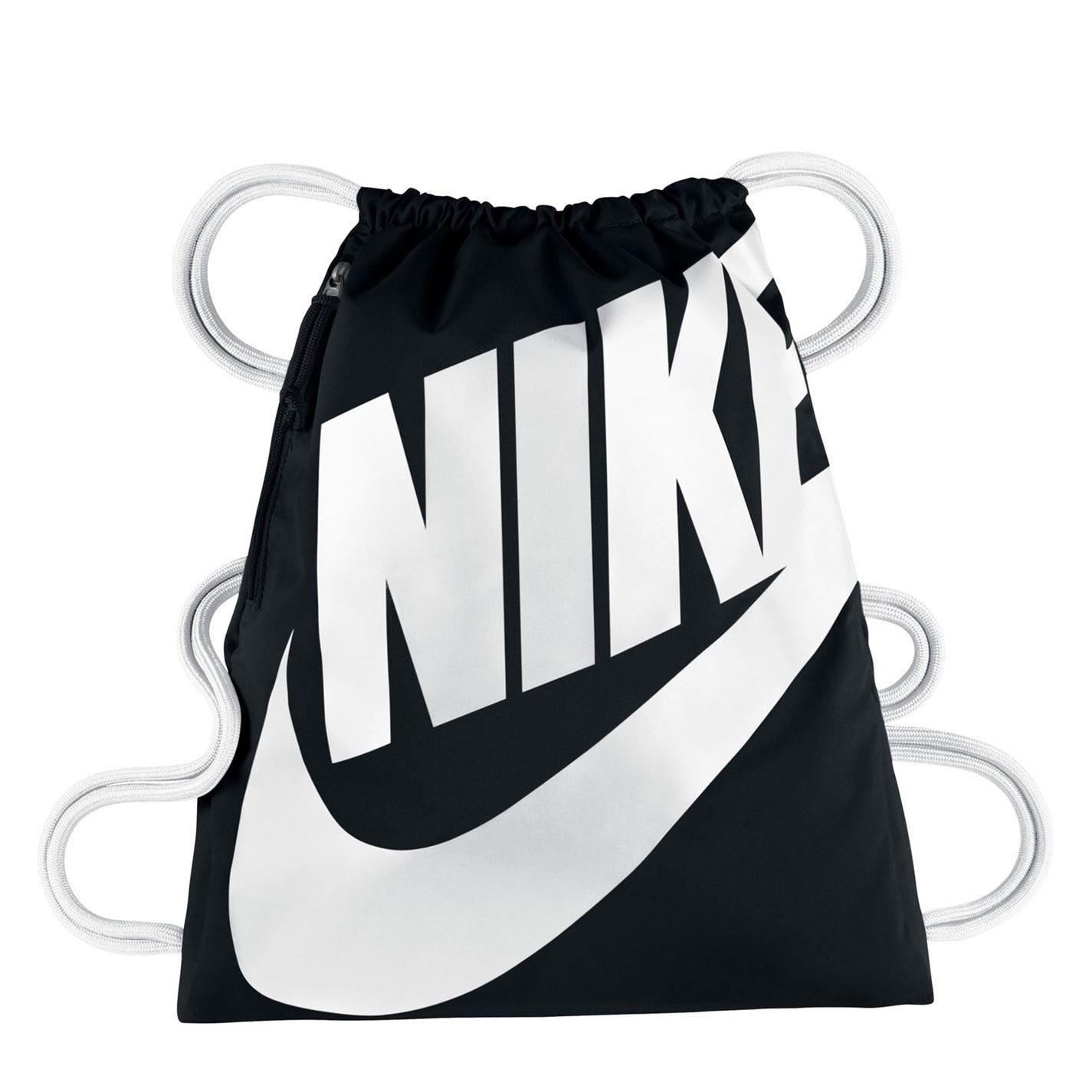 Nike Heritage Gym Sack with Bold Logo