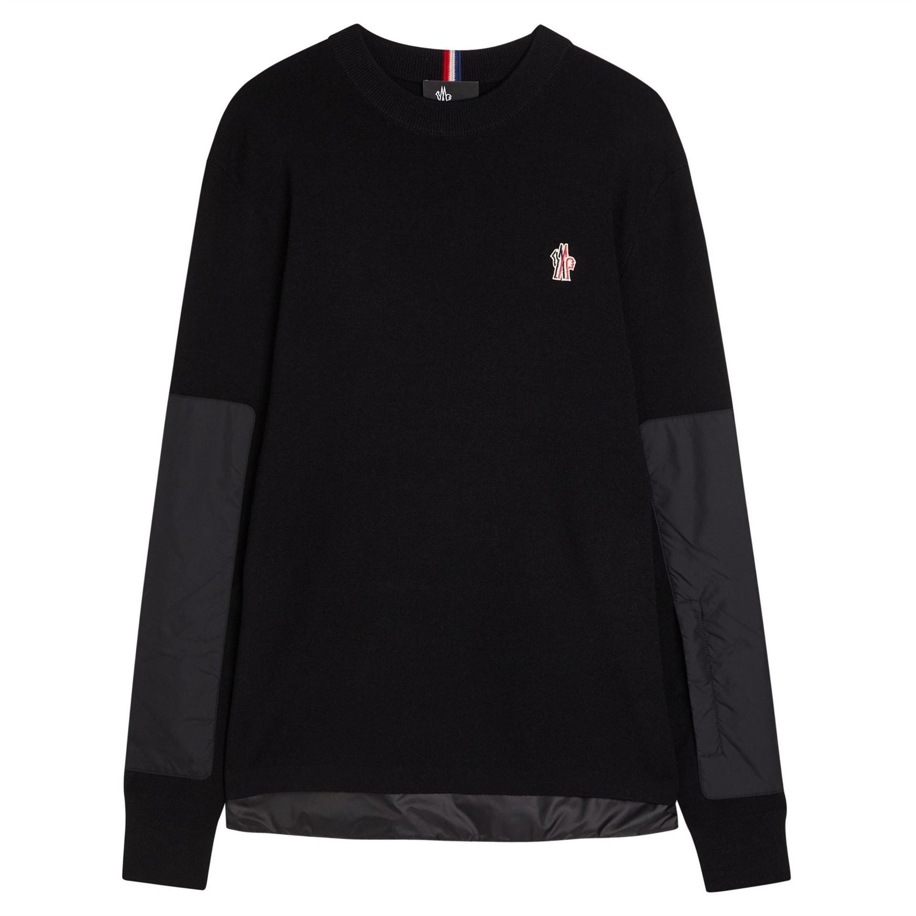 Moncler Grenoble Logo Crew Neck Knit