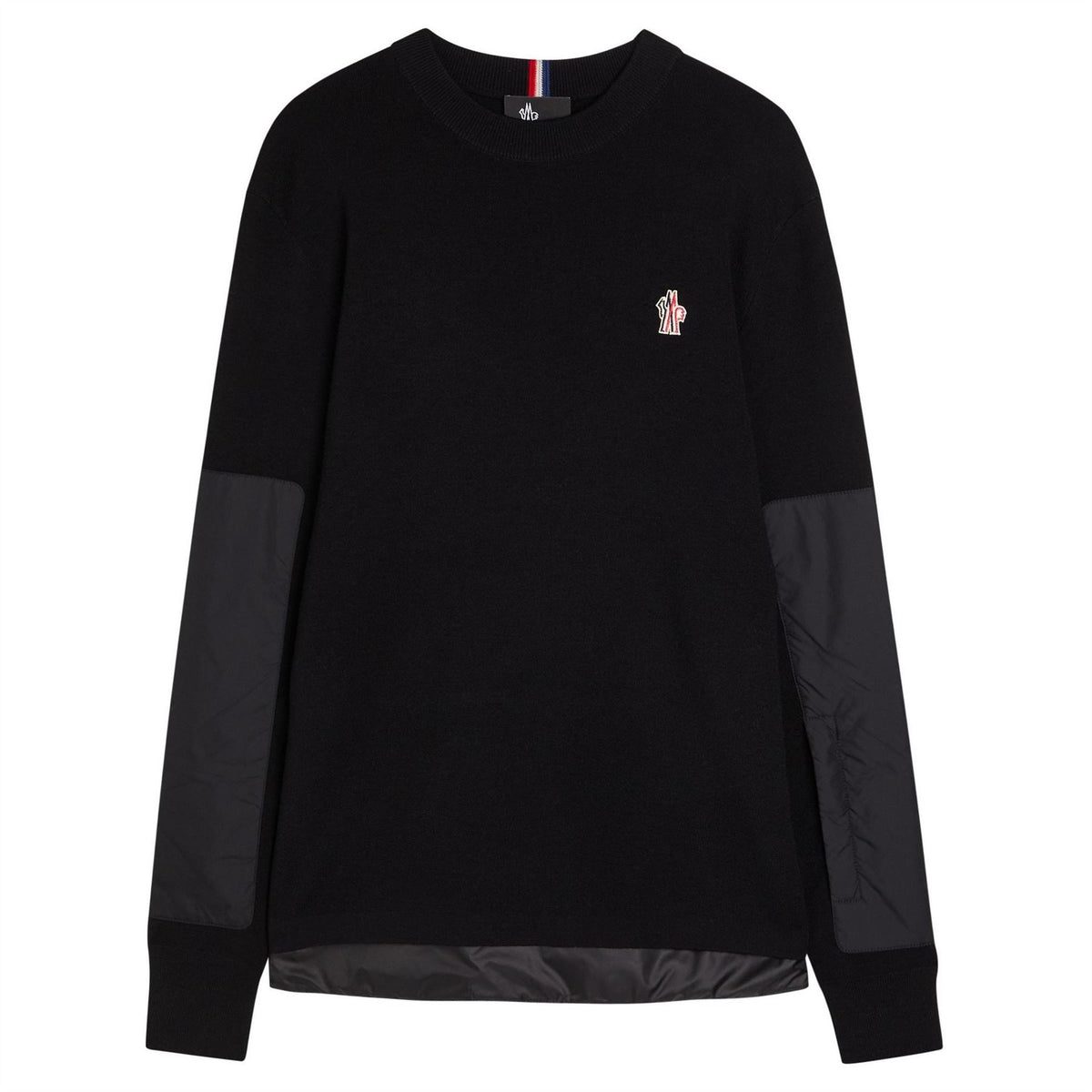 Moncler Grenoble Logo Crew Neck Knit