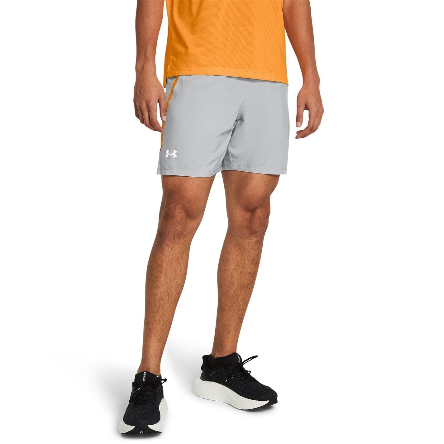 Under Armour Mens Armour Ua Launch 2 In 1 7 Shorts