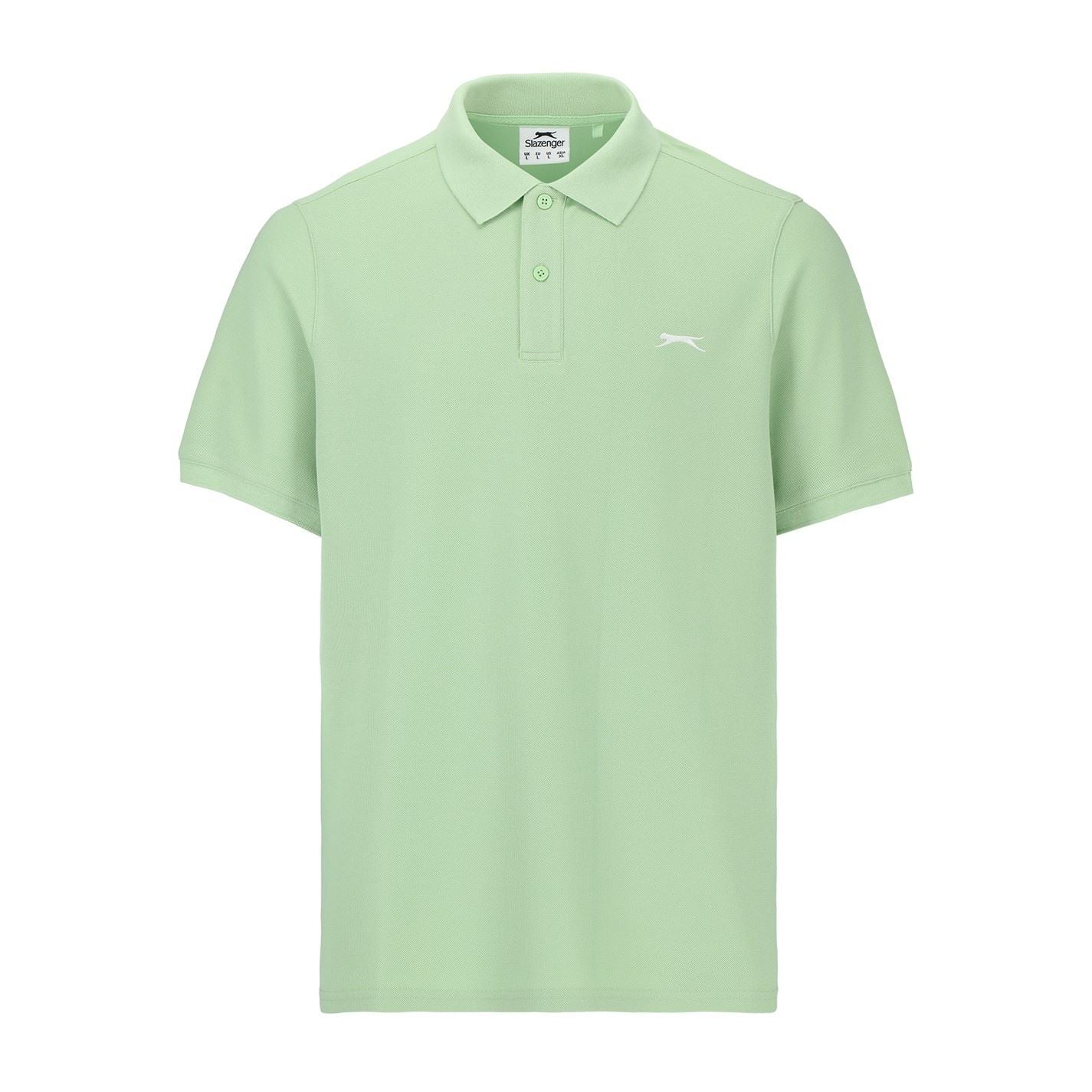 Slazenger Mens Plain Polo Shirt