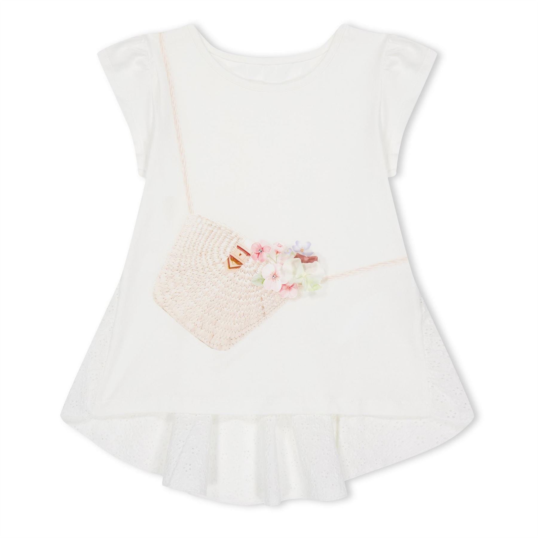 LAPIN HOUSE Crew Neck Cap Sleeve Casual T-Shirt Suit