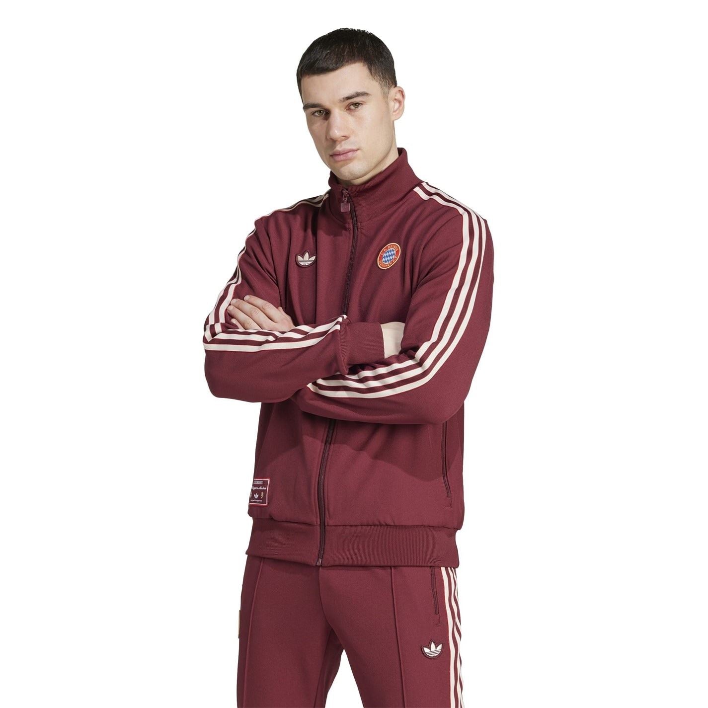 adidas Bayern Munich Terrace Icons Track Top 2024 2025 Adults
