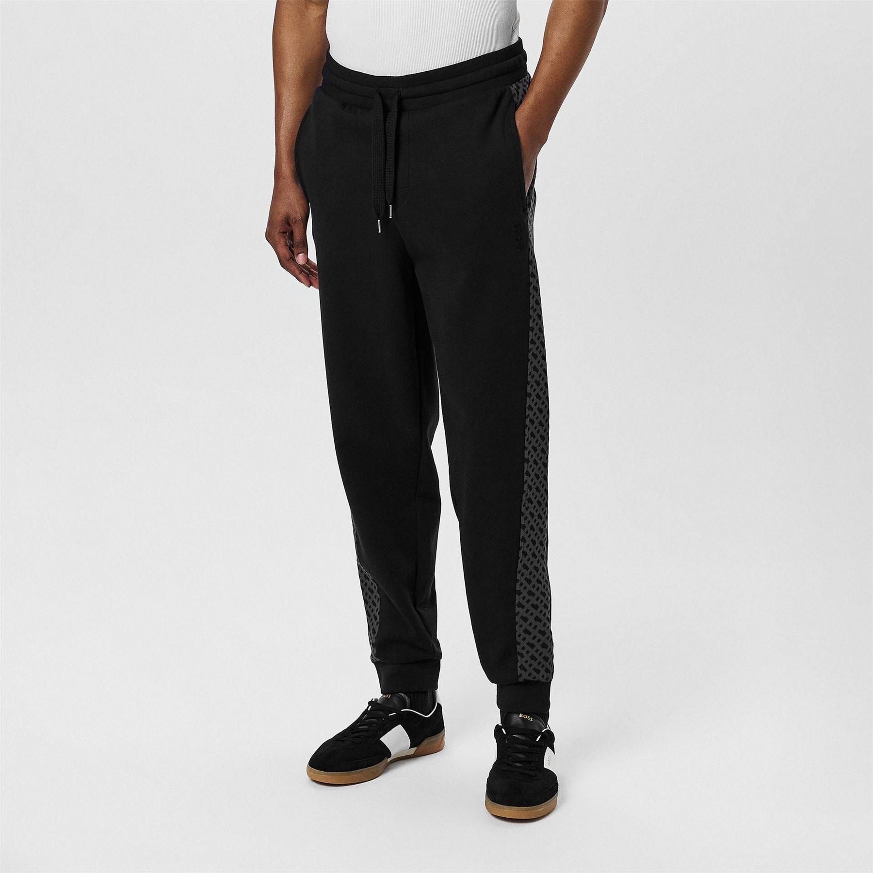 Boss Bw Lukemono Closed Hem Fleece Jogger Bottoms