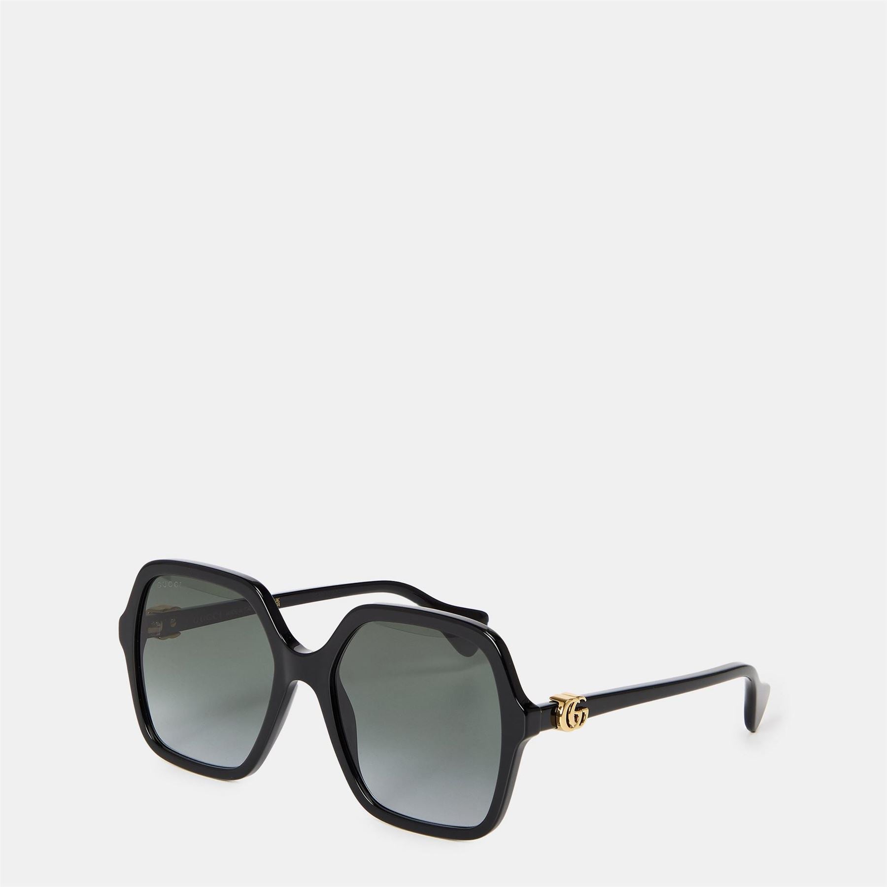 Gucci Womens Square Gg1072s Oversized Sunglasses