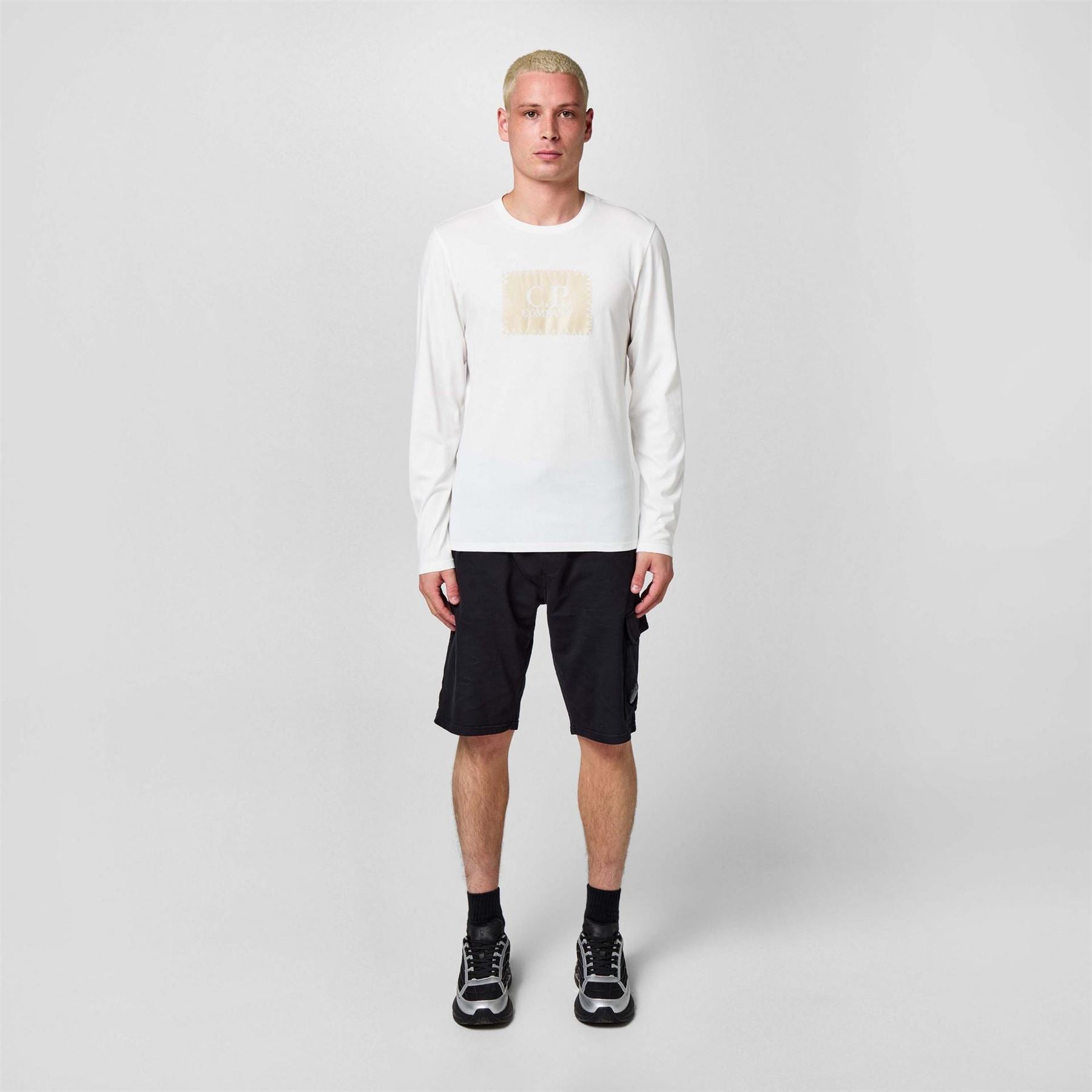 CP Company Regular Fit Long Sleeve Crew Neck T-Shirt
