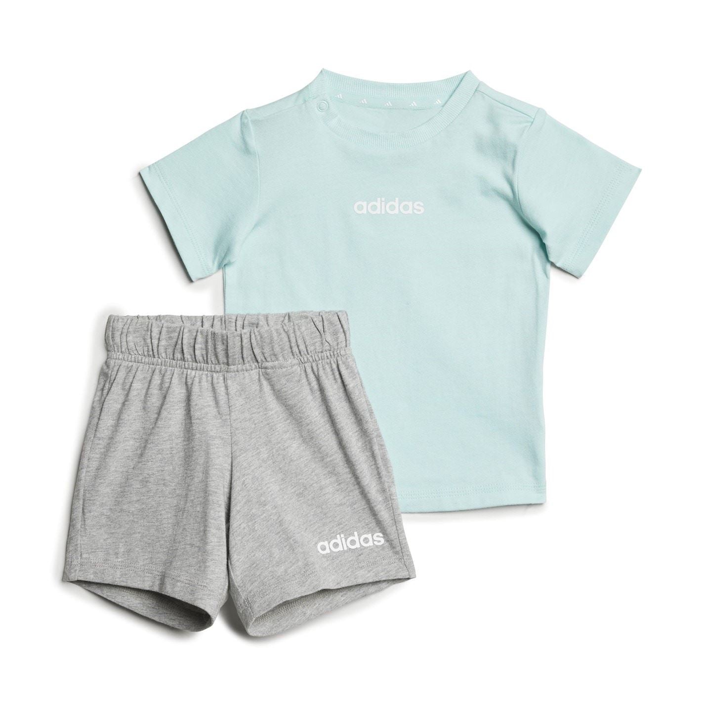 adidas Crew Neck Short Sleeve Tee and Short Set