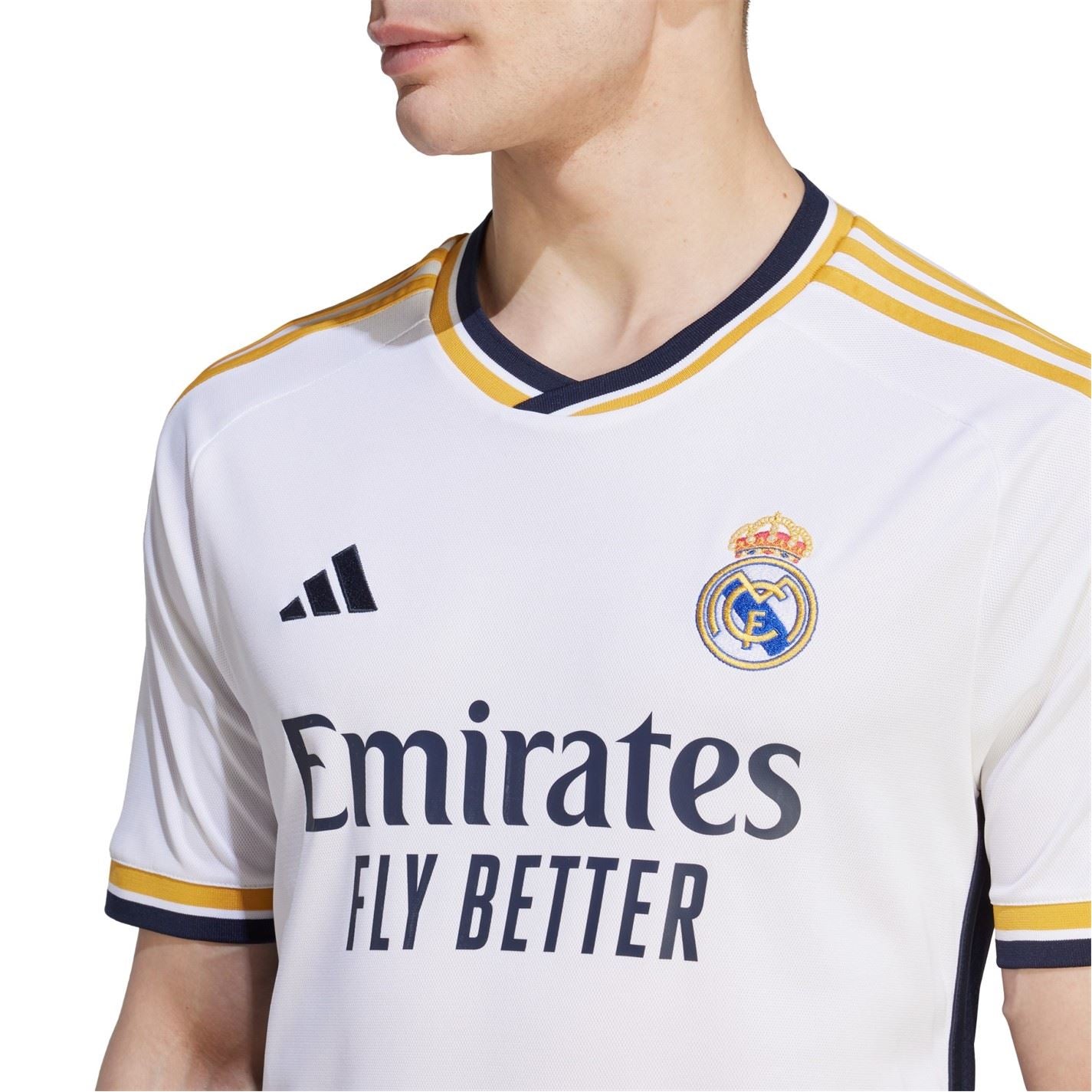 adidas Real Madrid Home Shirt 2023 2024 Adults