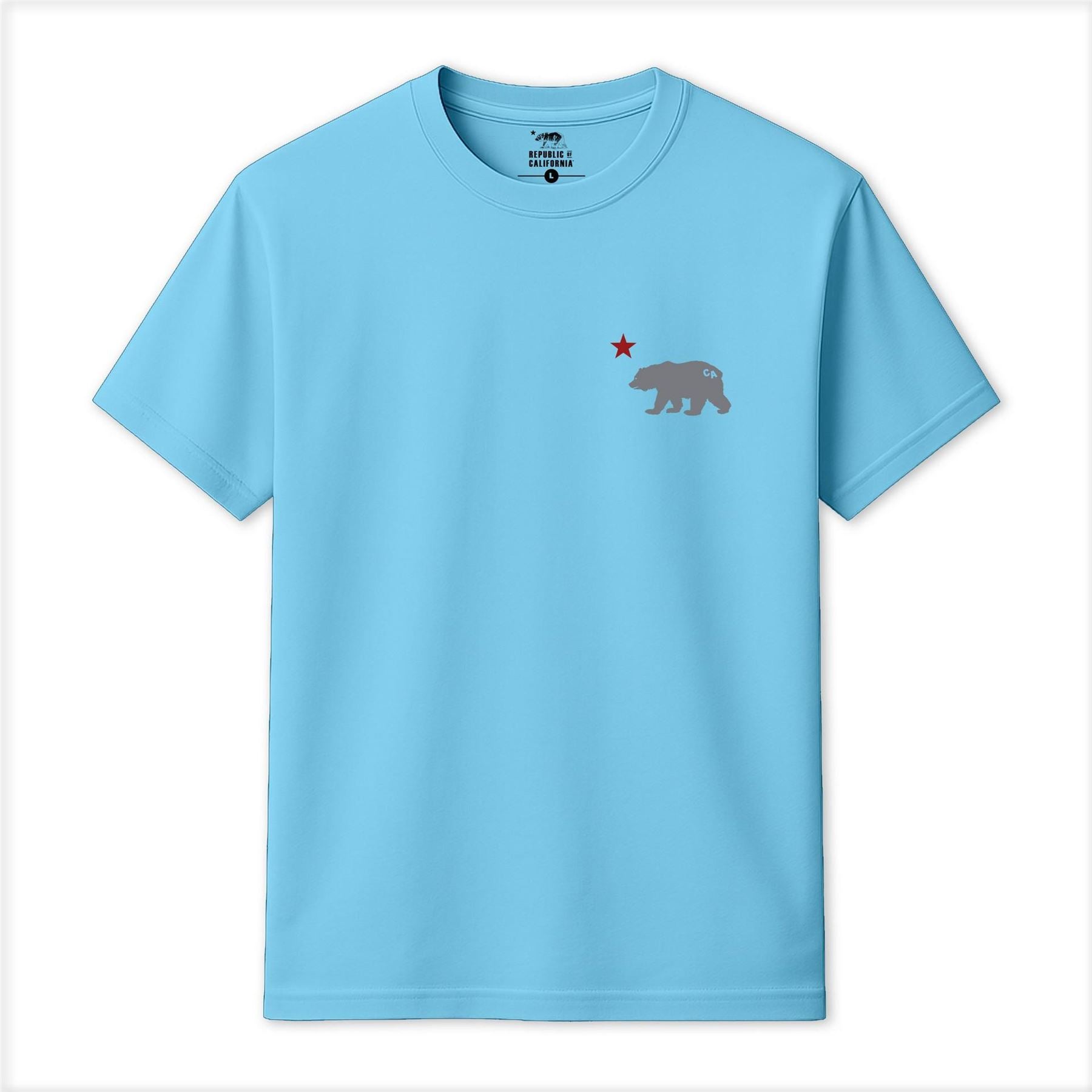 Republic of California Cali Large Genie Graphic Crew Neck Short Sleeve T-Shirt