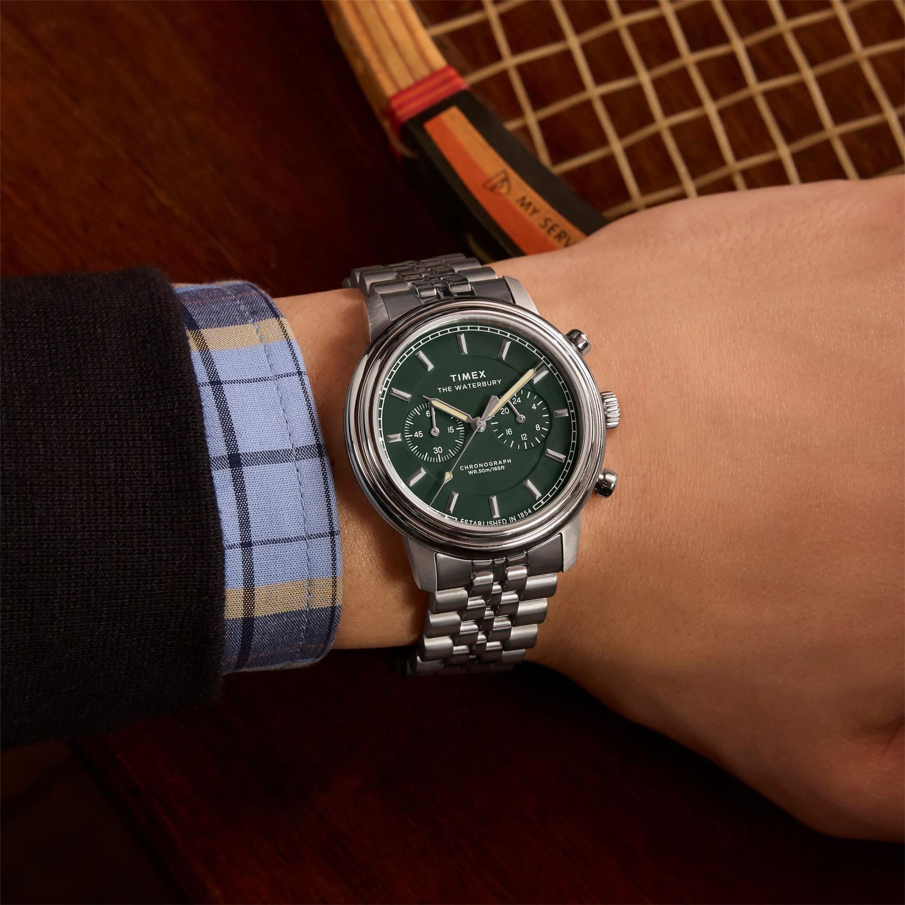 Timex Waterbury Dress Steel Bracelet Analogue Watch