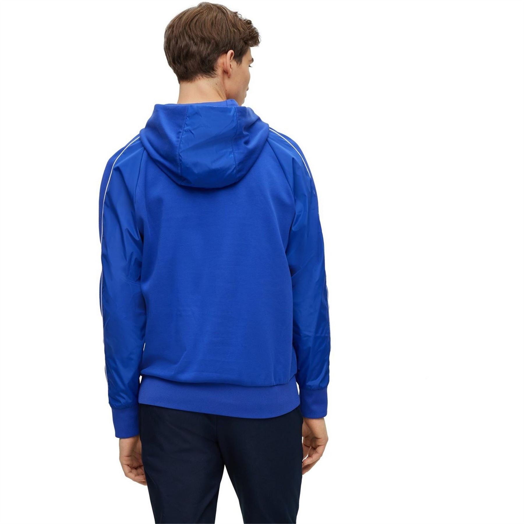 Boss Hooded Neck Raglan Sleeve Sweatshirt