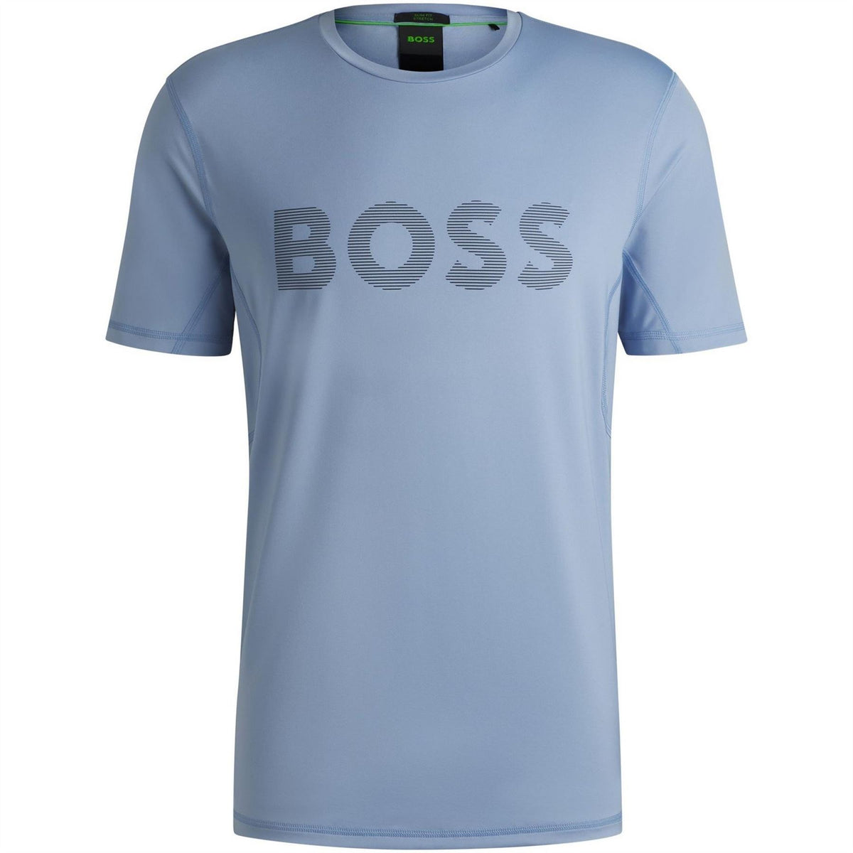 Boss Regular Fit Crew Neck Lettering T-Shirt