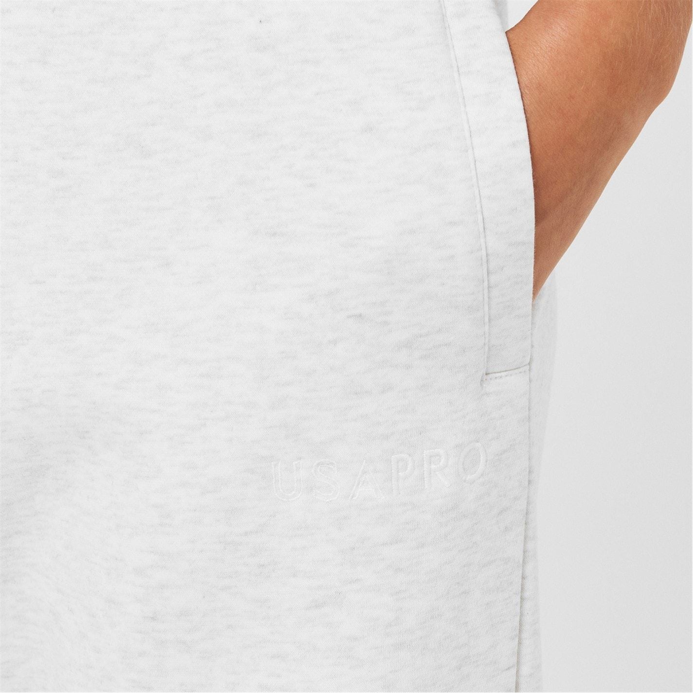 USA Pro Heathered Wide Leg Fleece Sweatpants