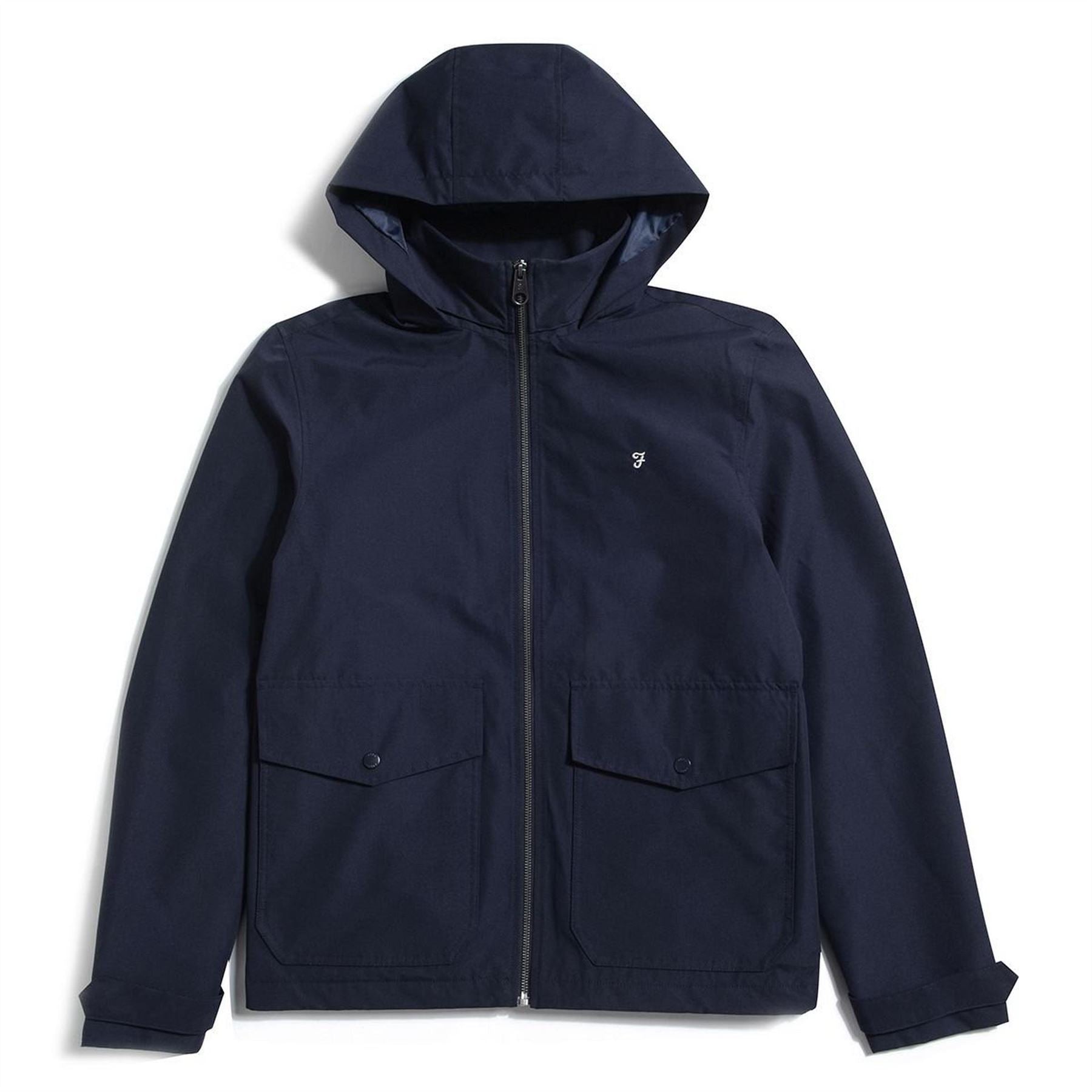Farah Surrey Hooded Windbreaker Jacket