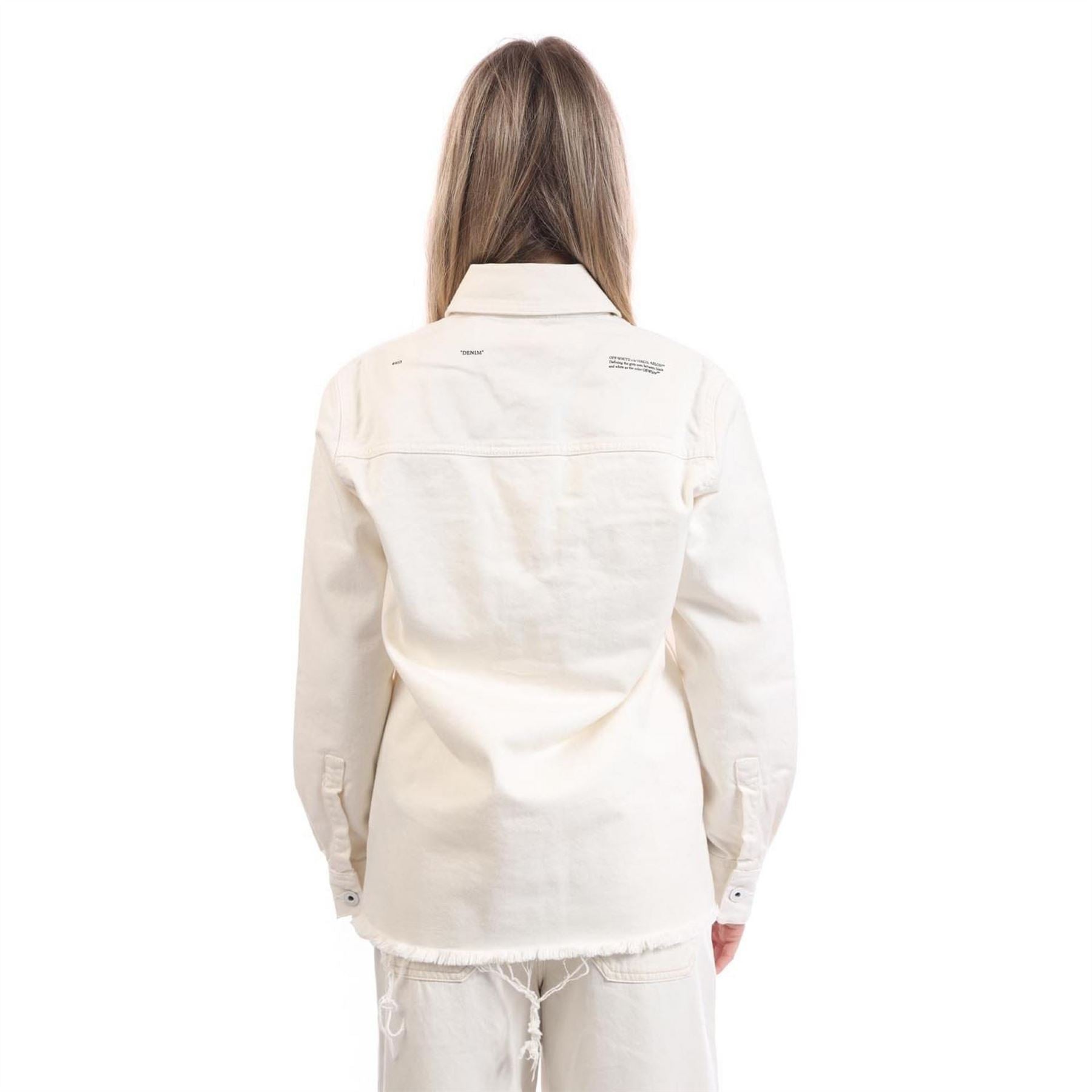 Off White Long Sleeve Shirt