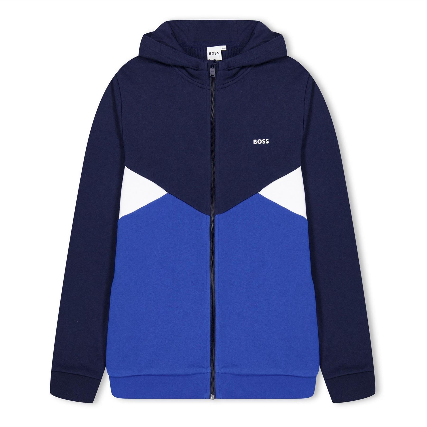 Boss Block Hooded Sweatshirt Jacket