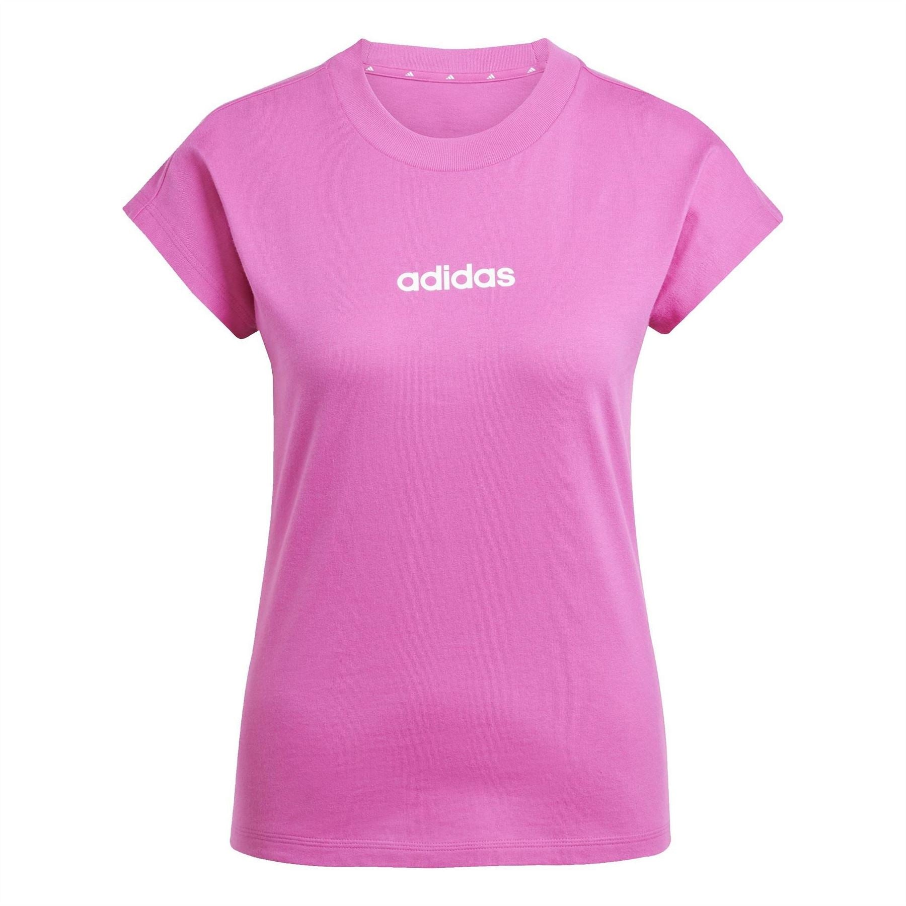 adidas Womens Essentials Linear Cotton T-Shirt