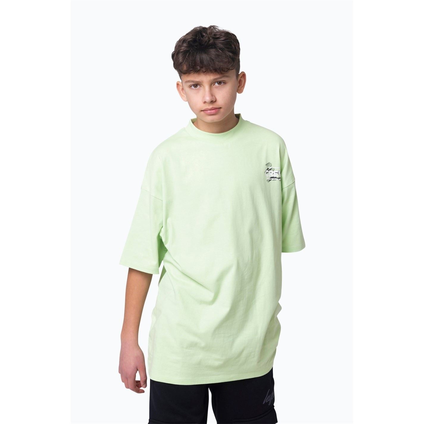 Hype Crew Neck Regular Fit Lettering T-Shirt
