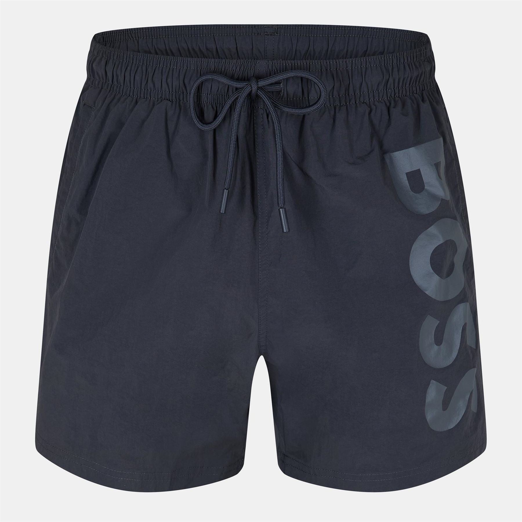 Boss Octopus Swim Shorts With Bold  Branding