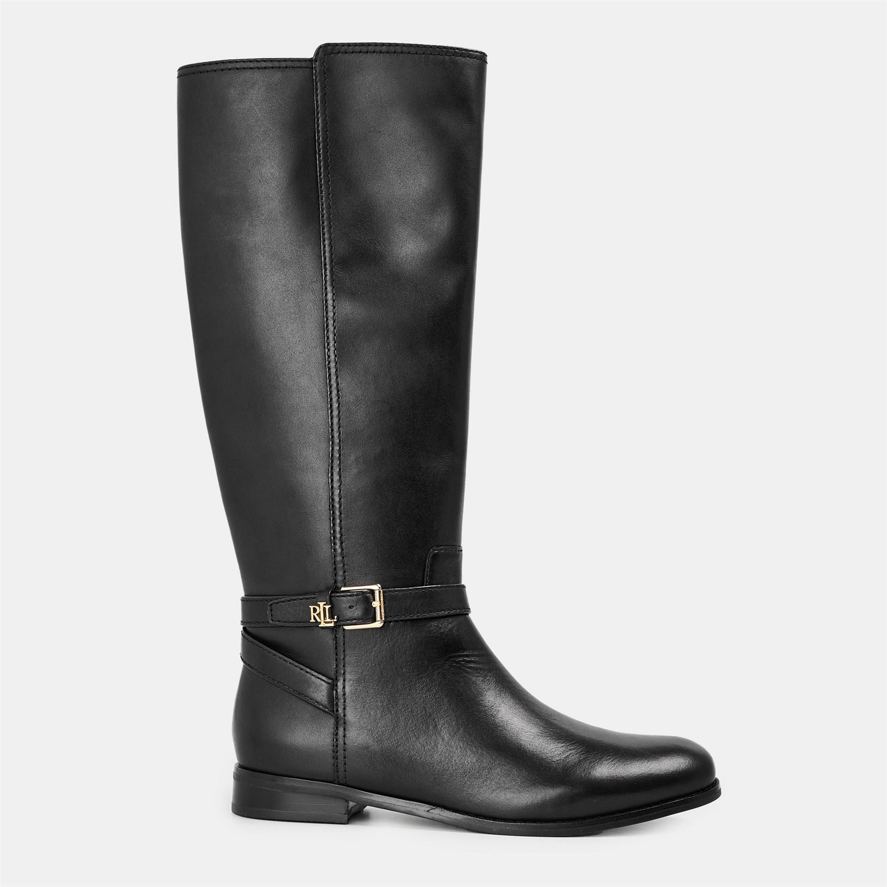 Lauren by Ralph Lauren Real Leather Brook Knee High Boots