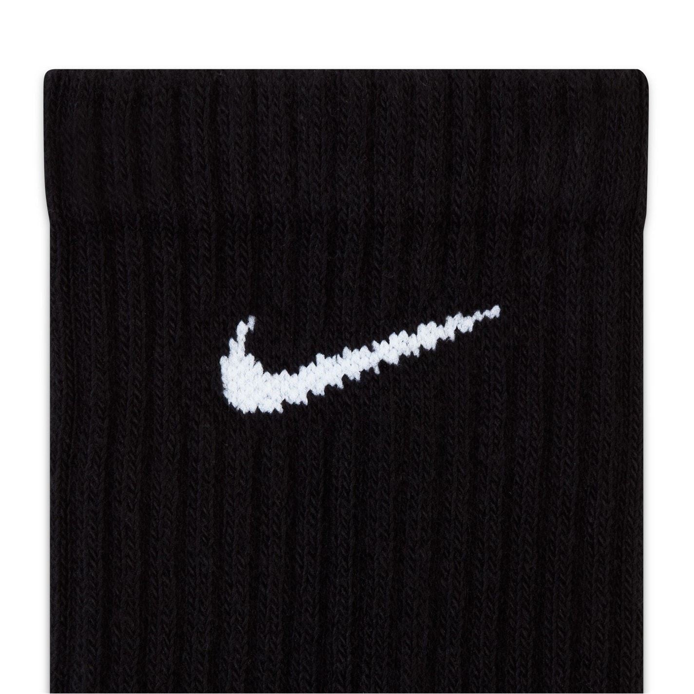 Nike Everyday 3 Pack Cotton Cushioned Crew Socks Unisex
