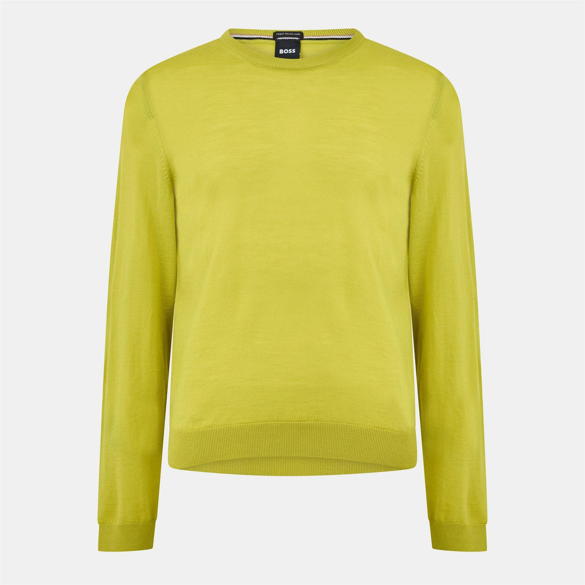 Boss Leno Knit Jumper, Soft Virgin Wool