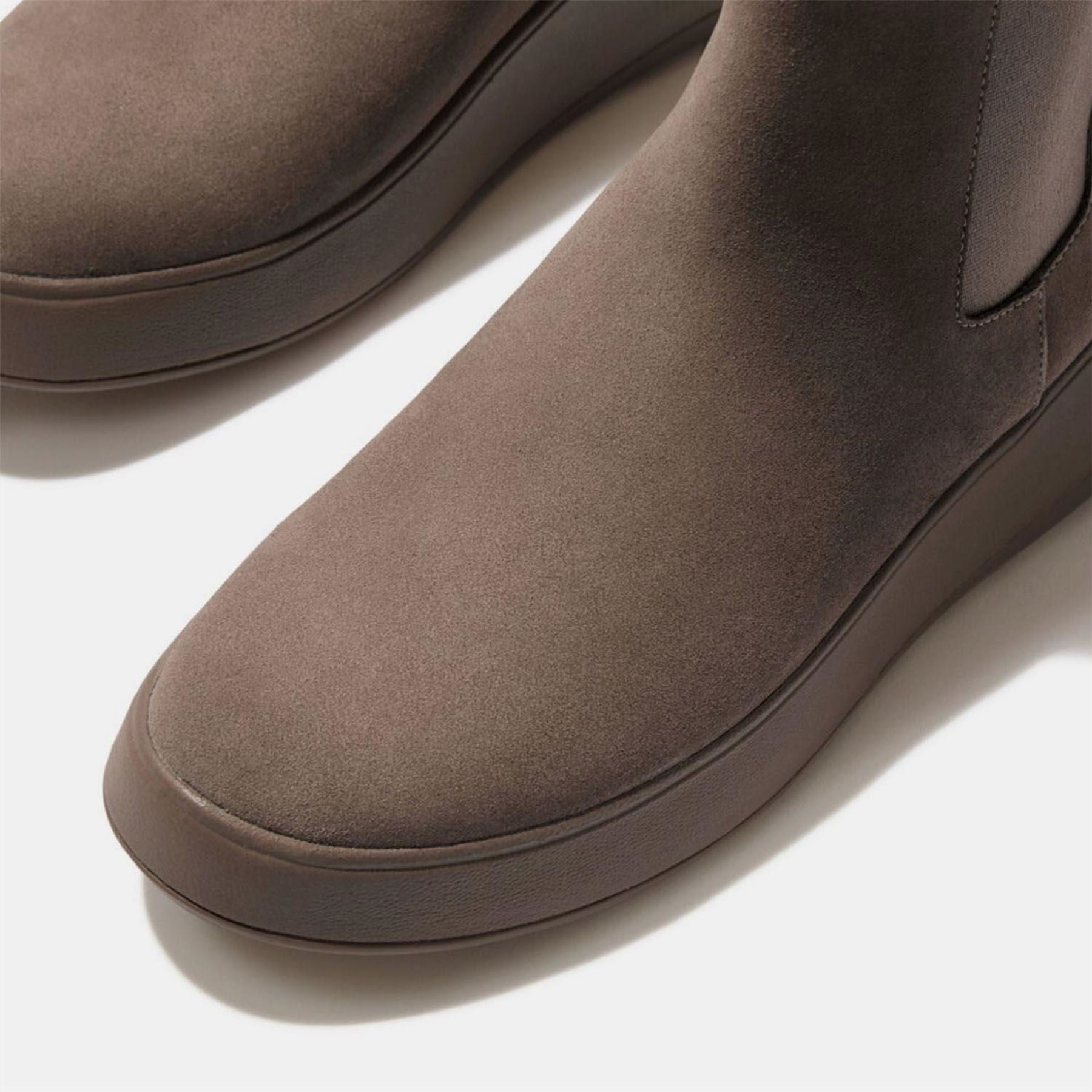 Fitflop Mode Suede Flatform Chelsea Boots