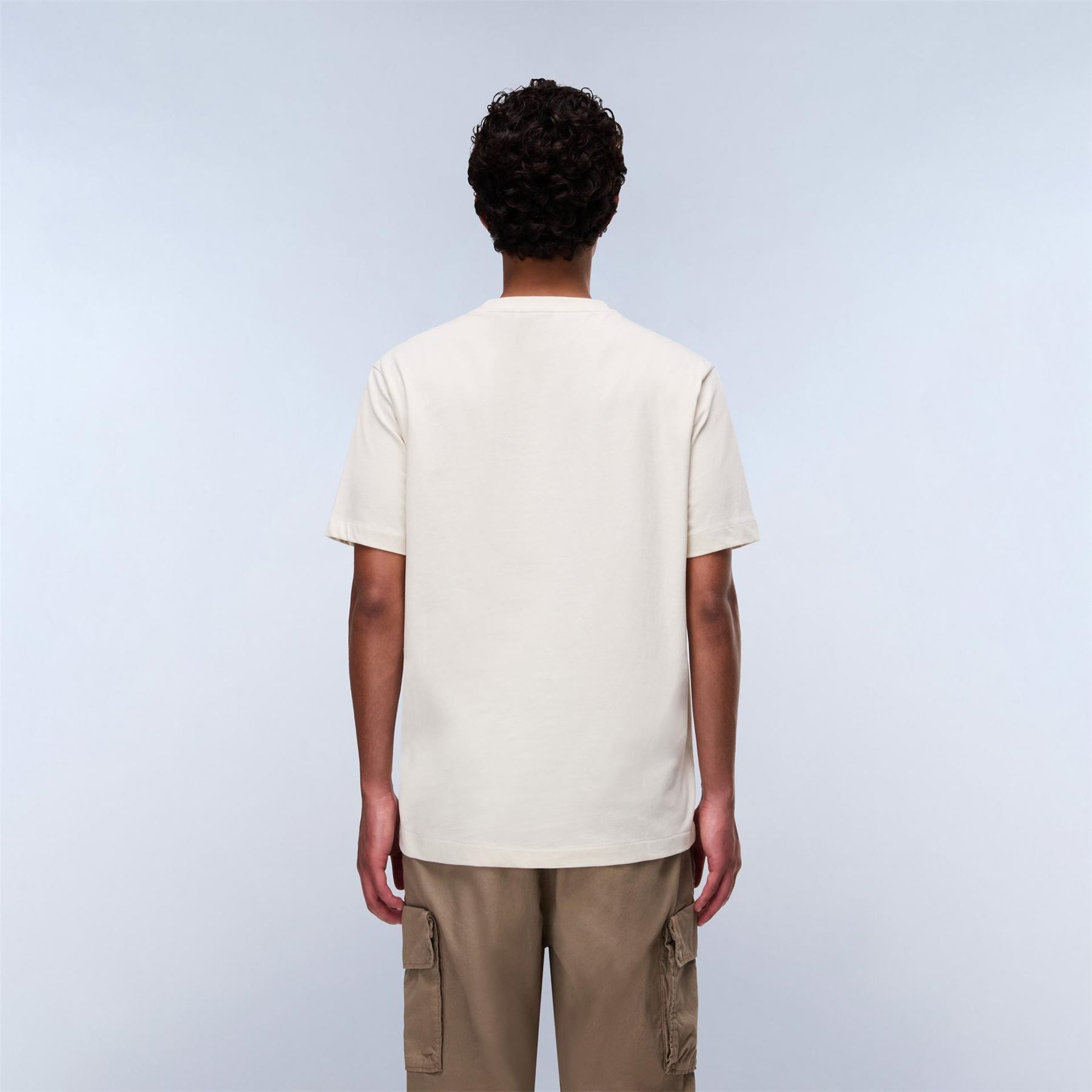 Napapijri Box Print Crew Neck Regular Fit T-Shirt