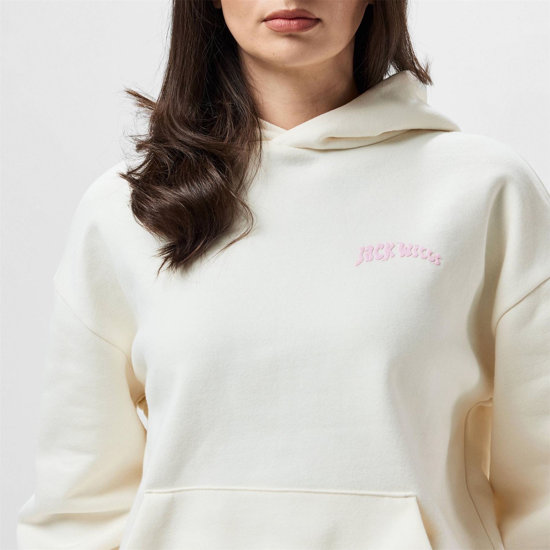 Jack Wills Hooded Neck Drop Shoulder Long Sleeve Hoodie