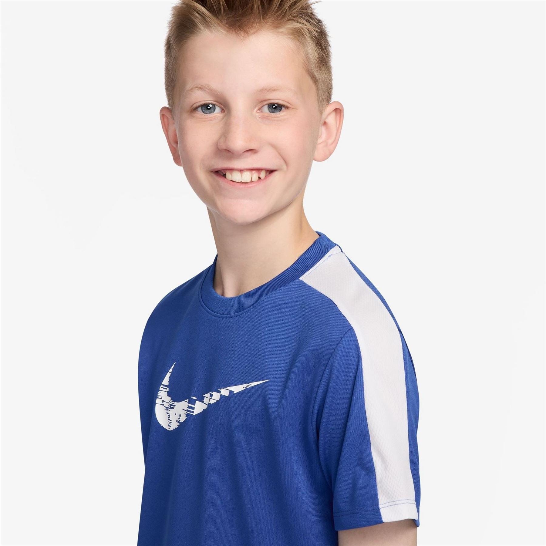 Nike Wordmark Crew Neck Short Sleeve Jersey T-Shirt