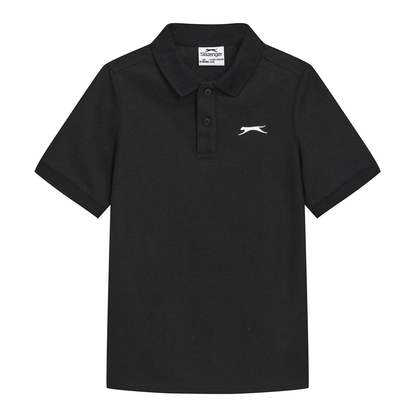 Slazenger Plain Polo Shirt Junior Boys