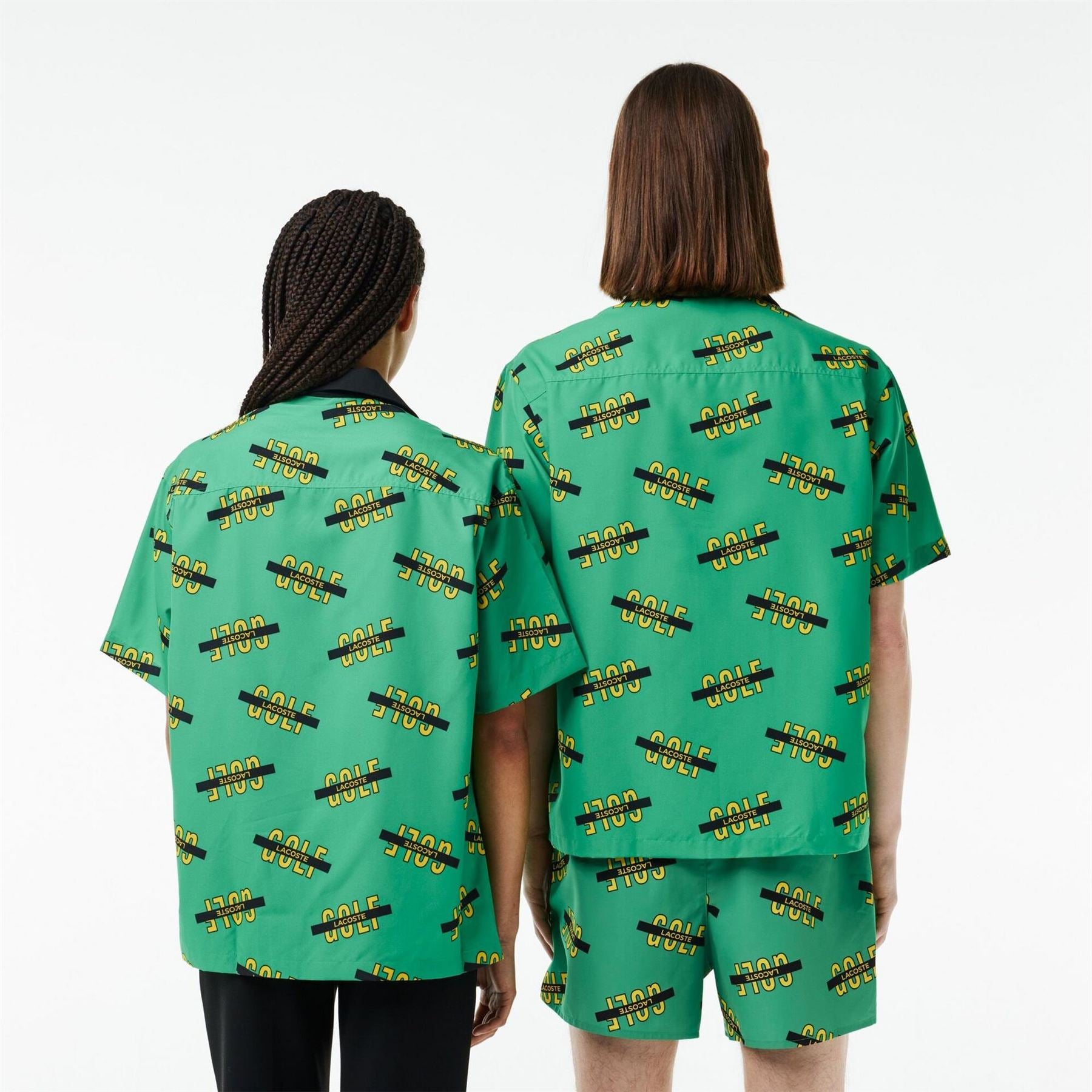 Lacoste Regular Fit All Over Print Short Sleeve Shirt