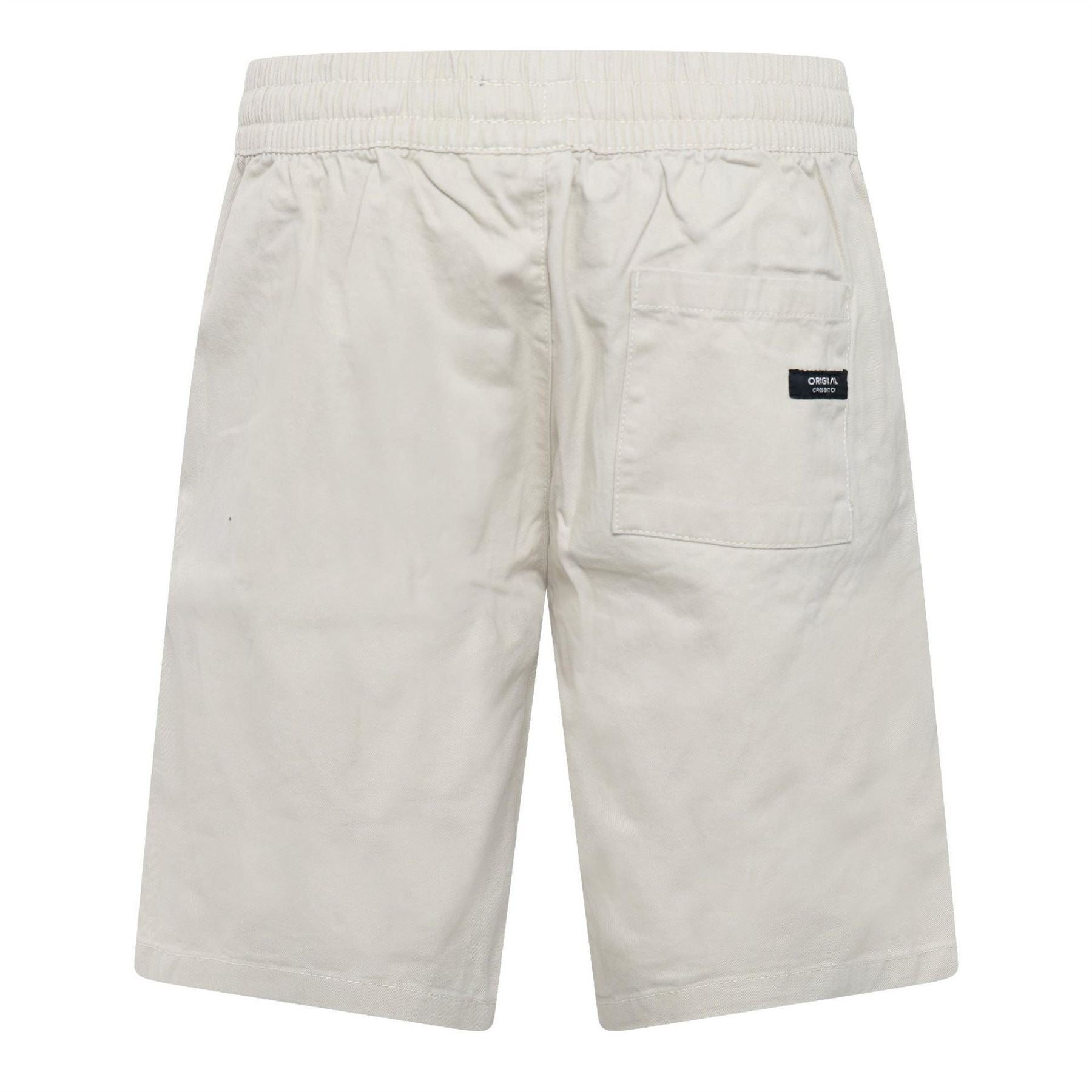 Crosshatch Blansmoore Solid Bermuda Shorts with Elasticated Waistband