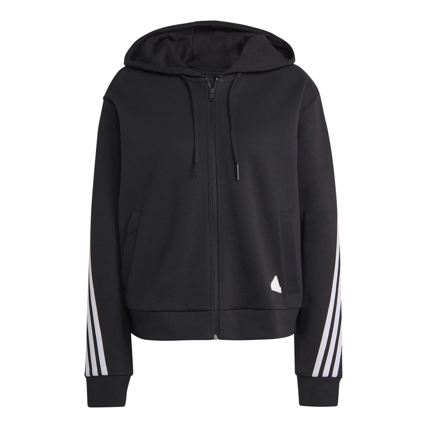 adidas Womens Future Icons 3 Stripes Full Zip Hoodie
