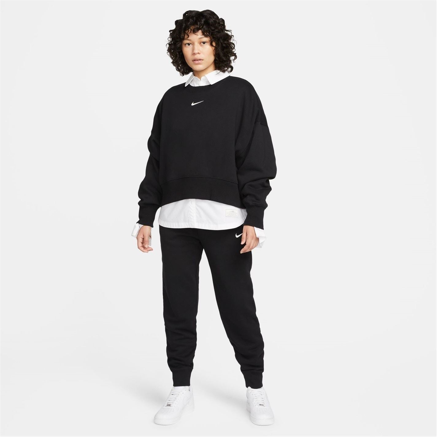 Nike Womens Sportswear Phoenix Fleece Over Oversized Crewneck Sweatshirt