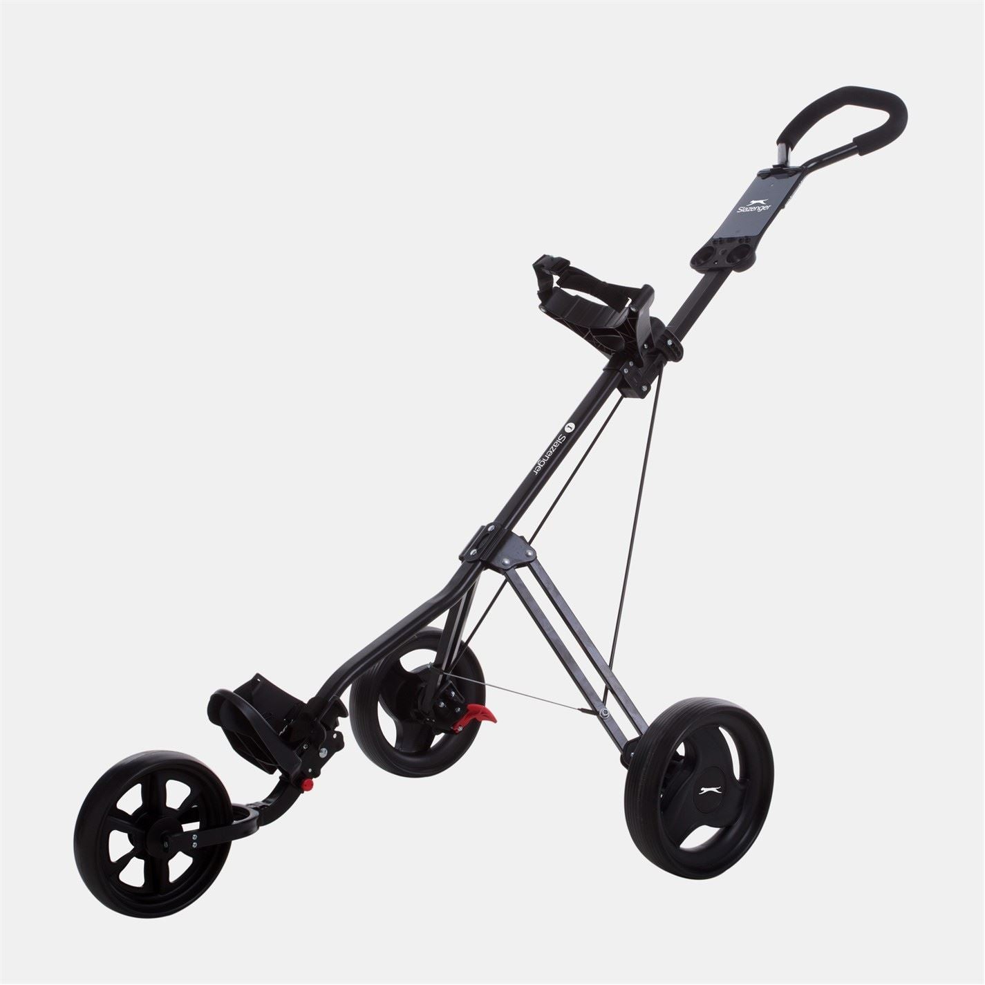 Slazenger 3 Wheel Golf Trolley Black