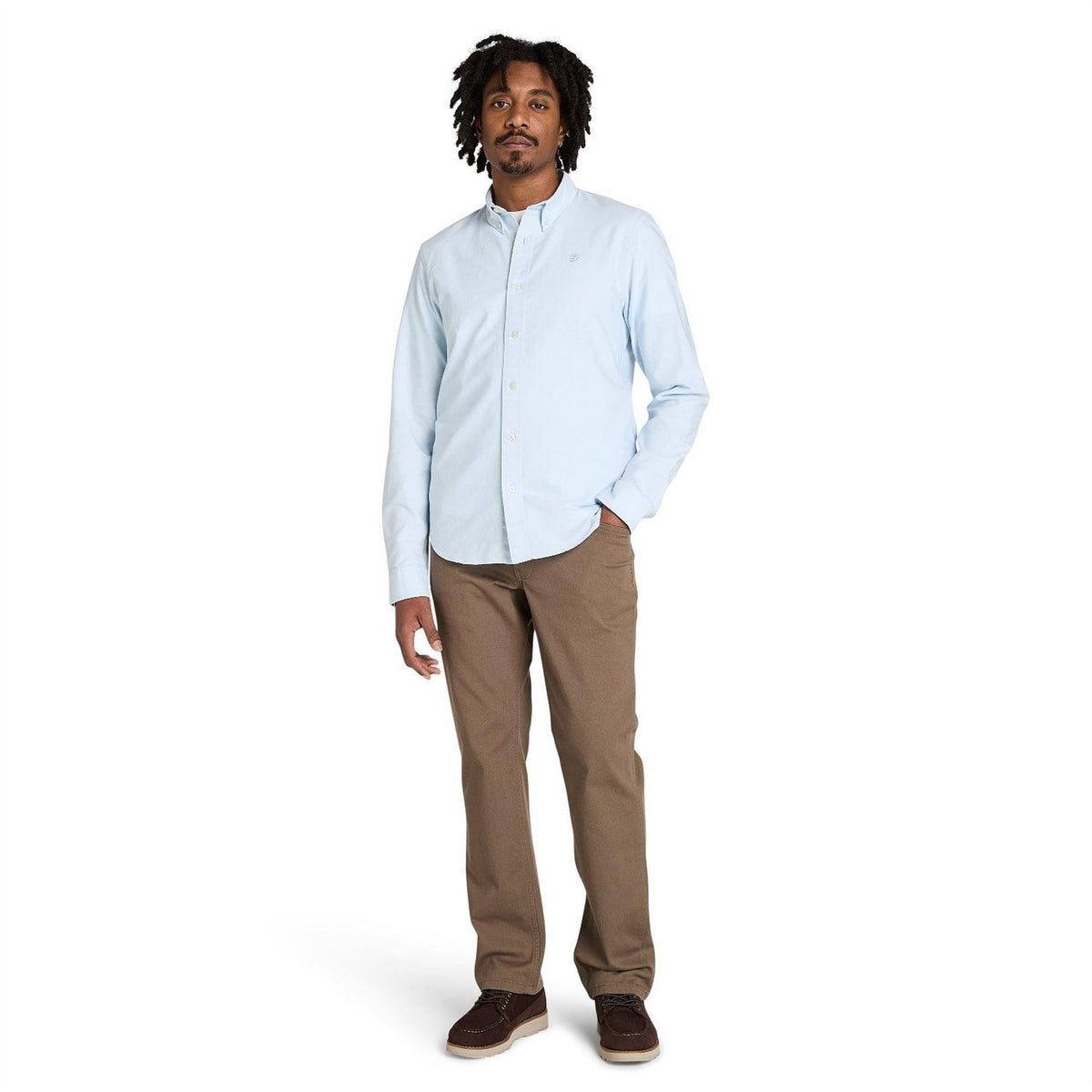 Timberland Long Sleeve Oxford Shirt