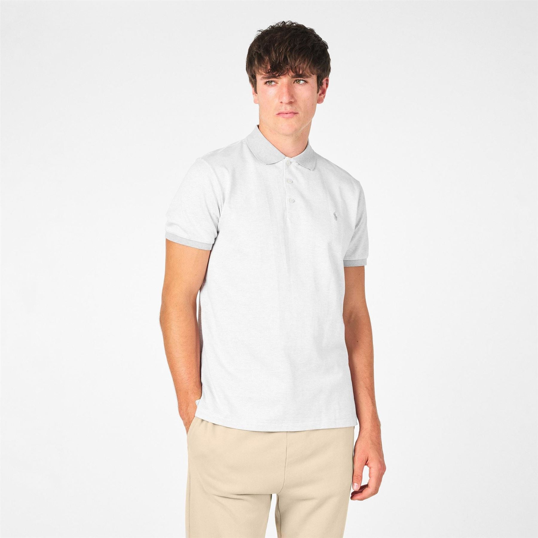Polo Ralph Lauren Rib Collar Short Sleeve Polo Shirt