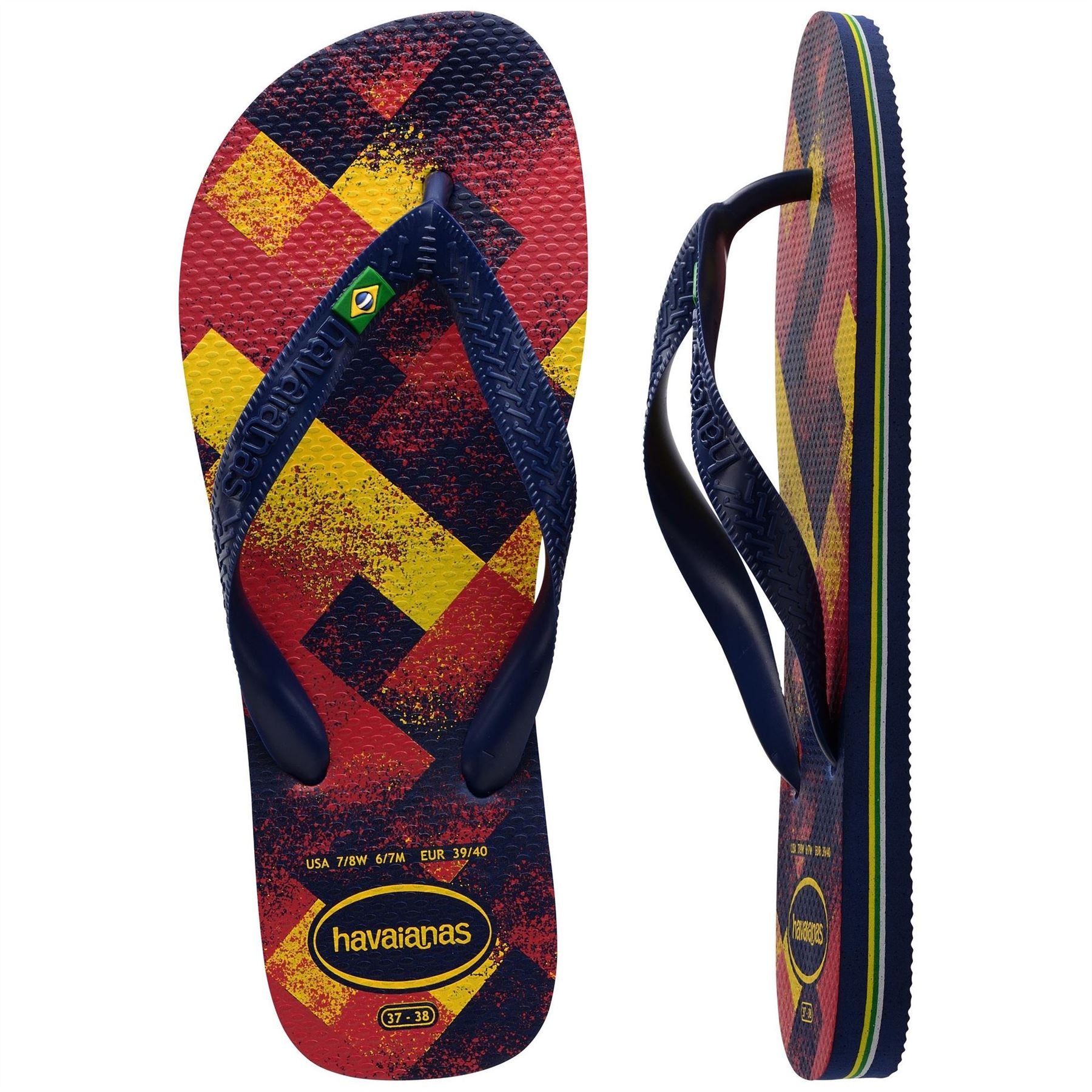 Havaianas Kids Brasil Fresh Navy Blue Flip Flops