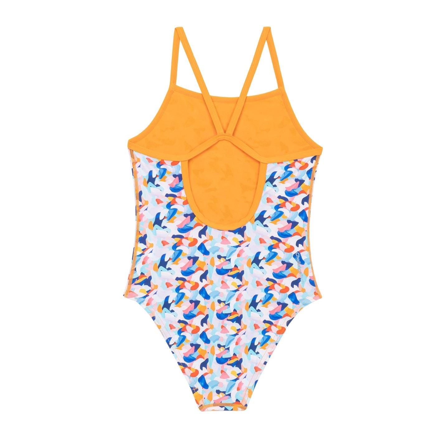 Slazenger Thin Strap Heart Print One-Piece Swimsuit