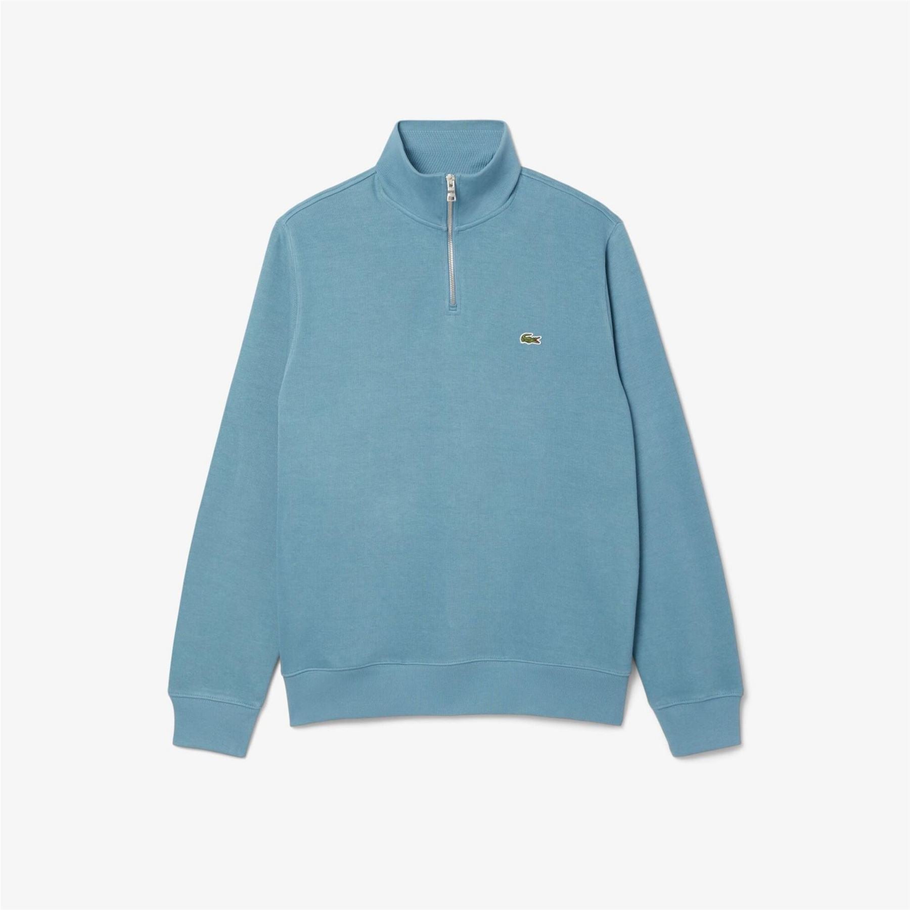 Lacoste Quarter Zip Fleece Top