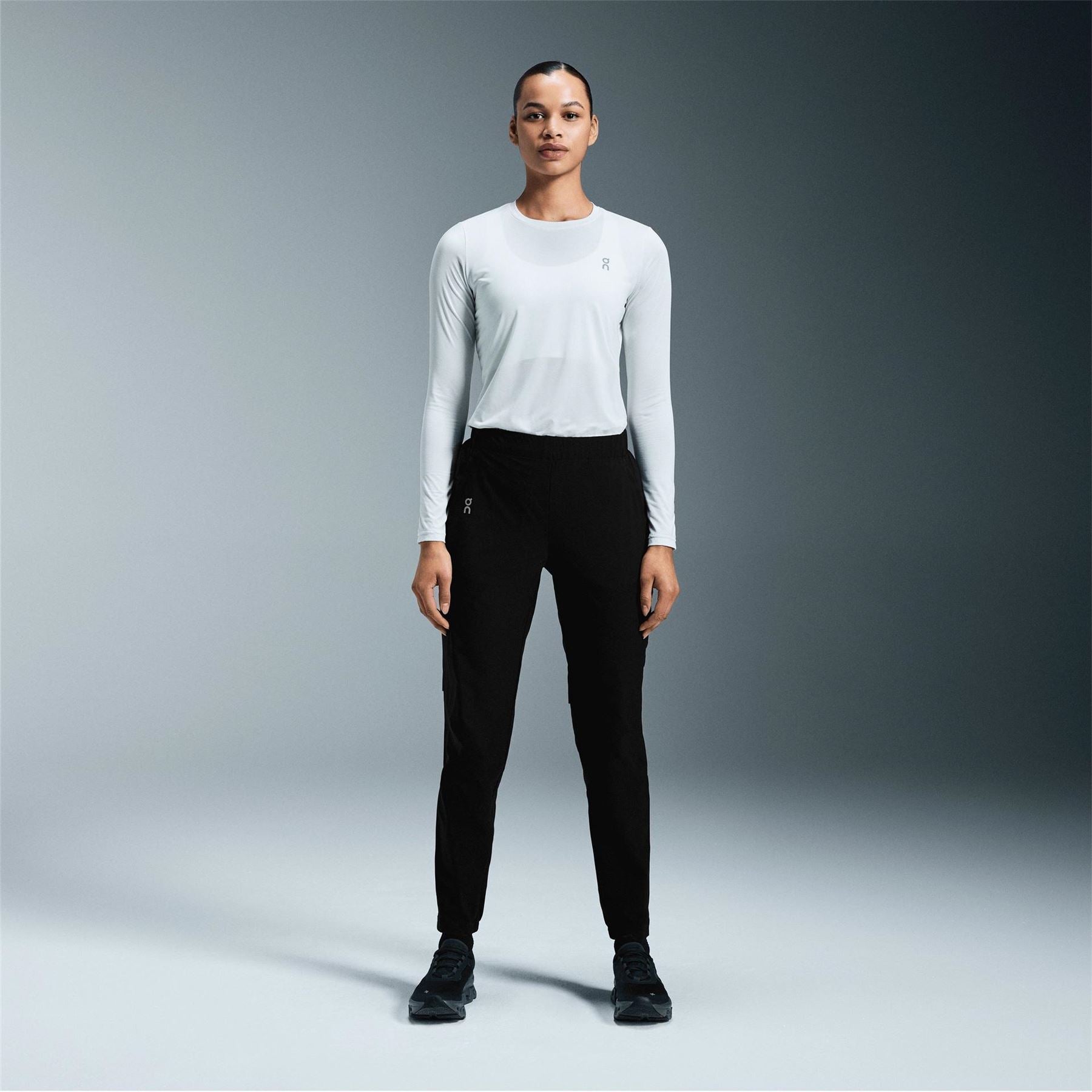 On Core Reflective Slim Solid Patterned Track Pants