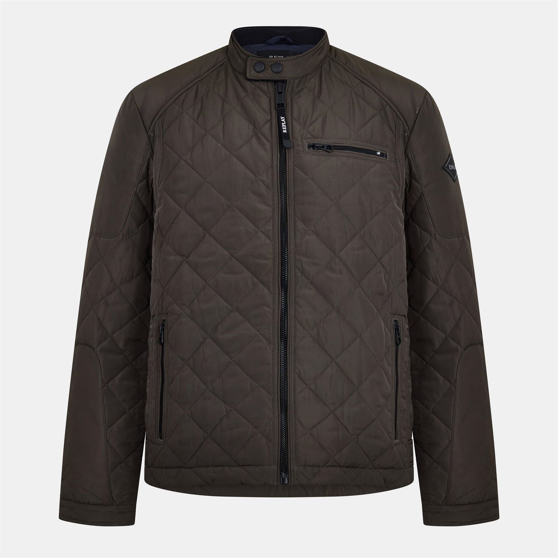 Replay Biker Quilted Jacket