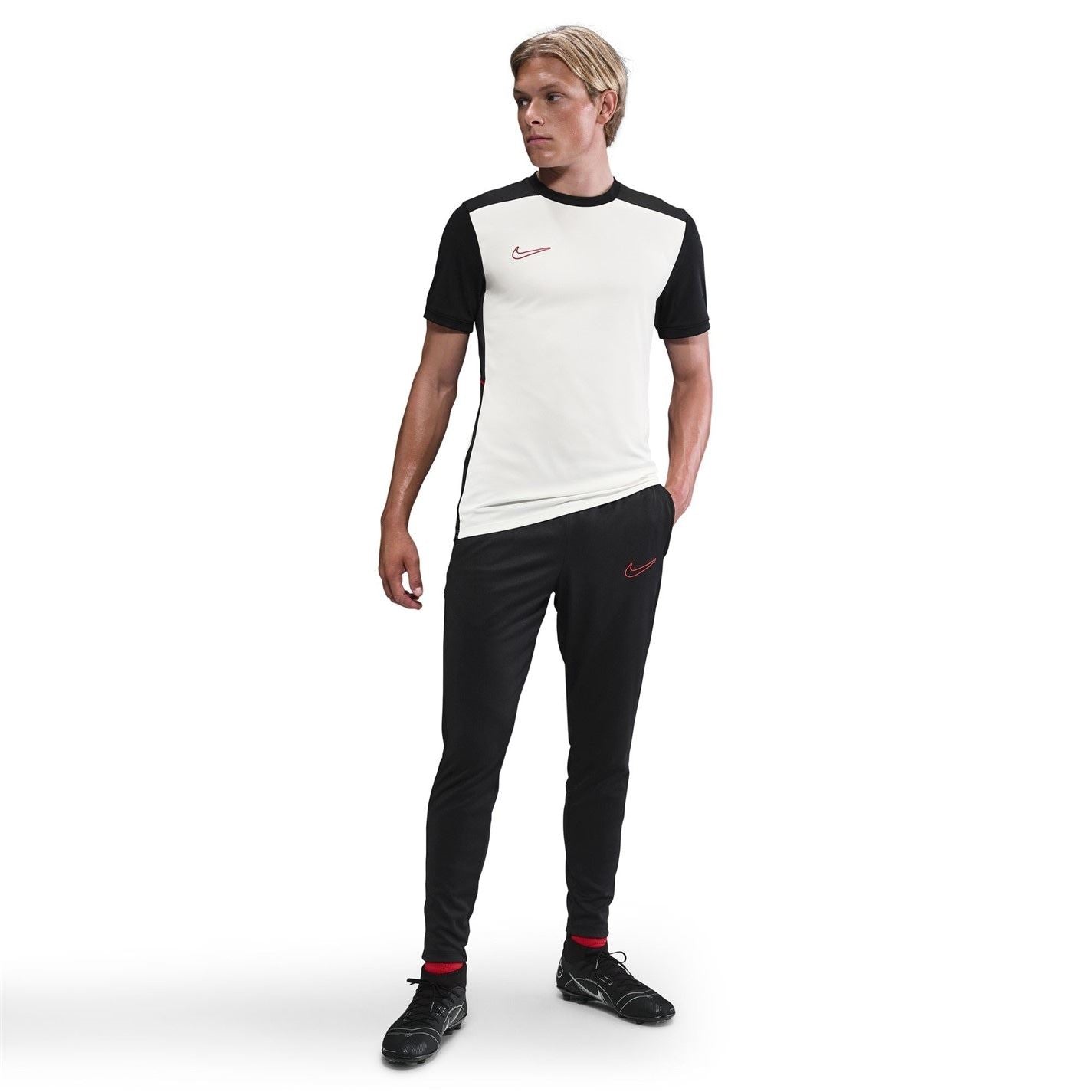 Nike Mens Dri Fit Academy Zippered Football Pants